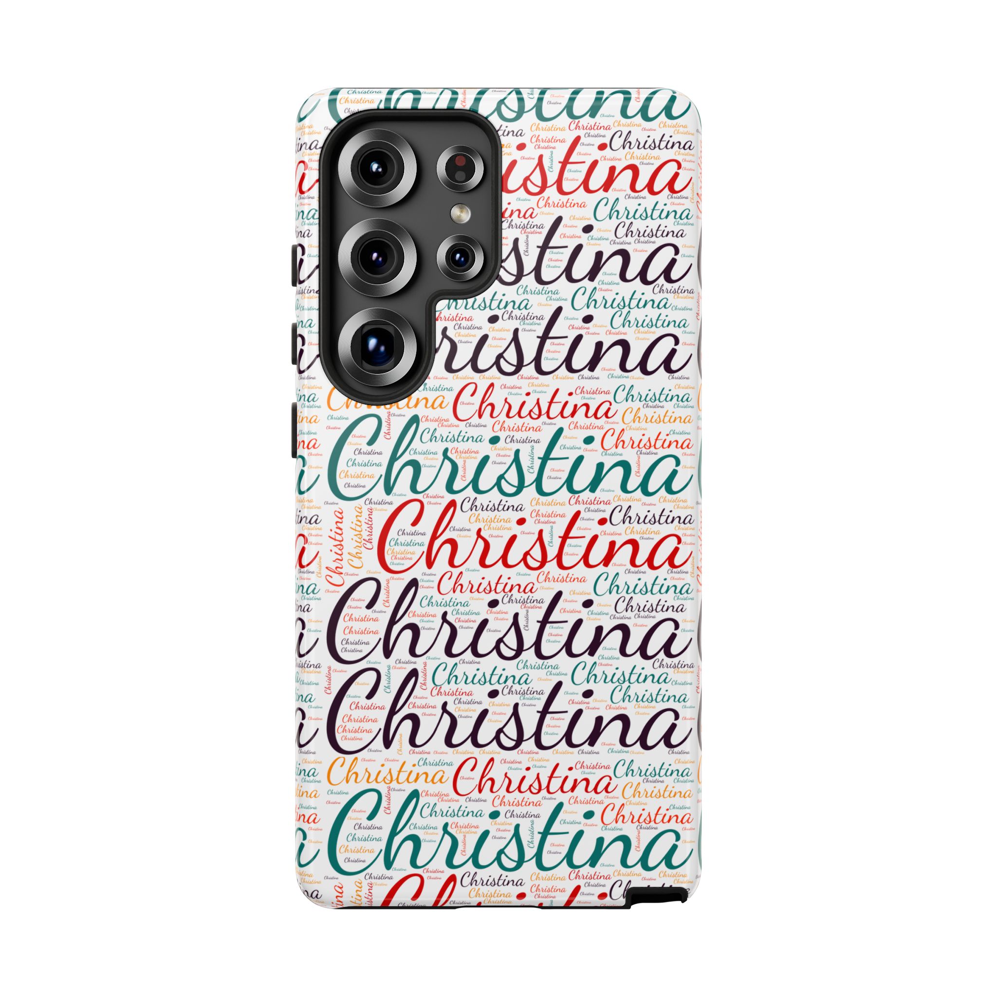 Personalized Script Name Design, Multi-Color : Tough Phone Case - Image 187