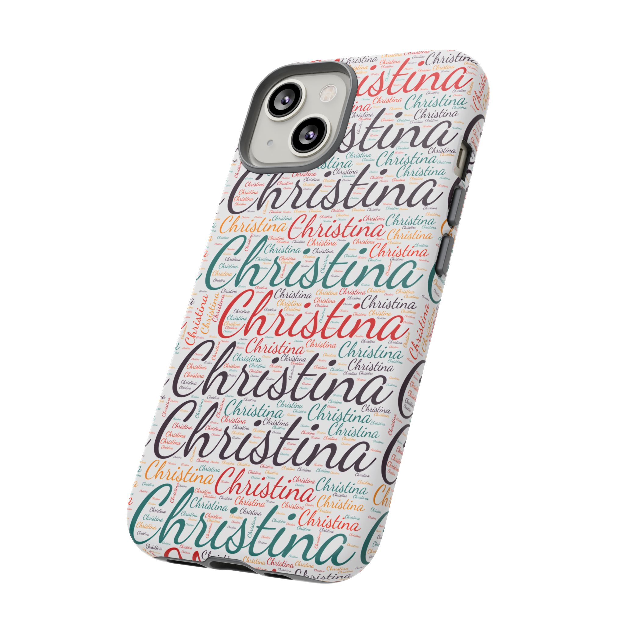 Personalized Script Name Design, Multi-Color : Tough Phone Case - Image 6
