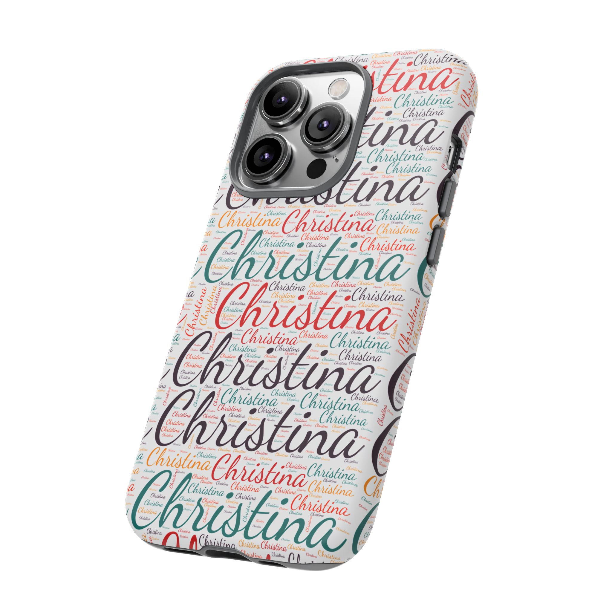 Personalized Script Name Design, Multi-Color : Tough Phone Case - Image 14