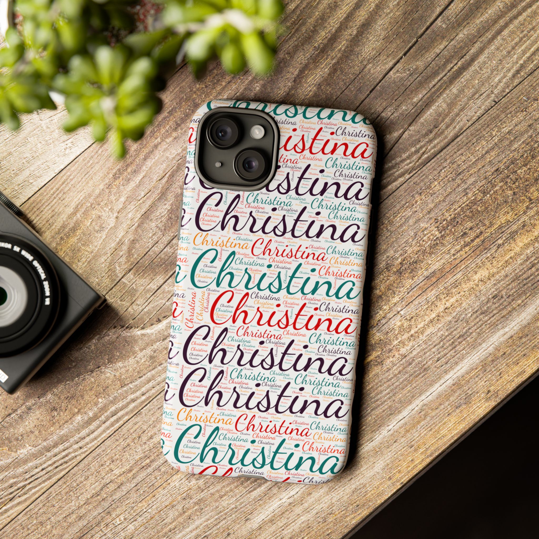 Personalized Script Name Design, Multi-Color : Tough Phone Case - Image 65
