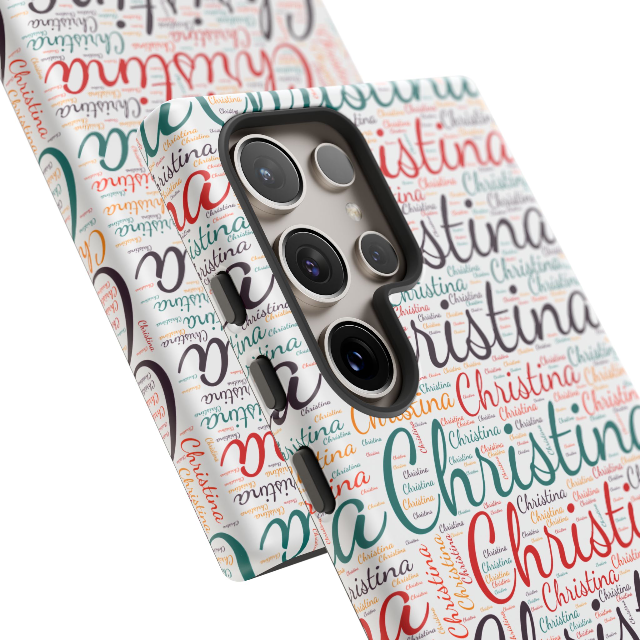 Personalized Script Name Design, Multi-Color : Tough Phone Case - Image 102