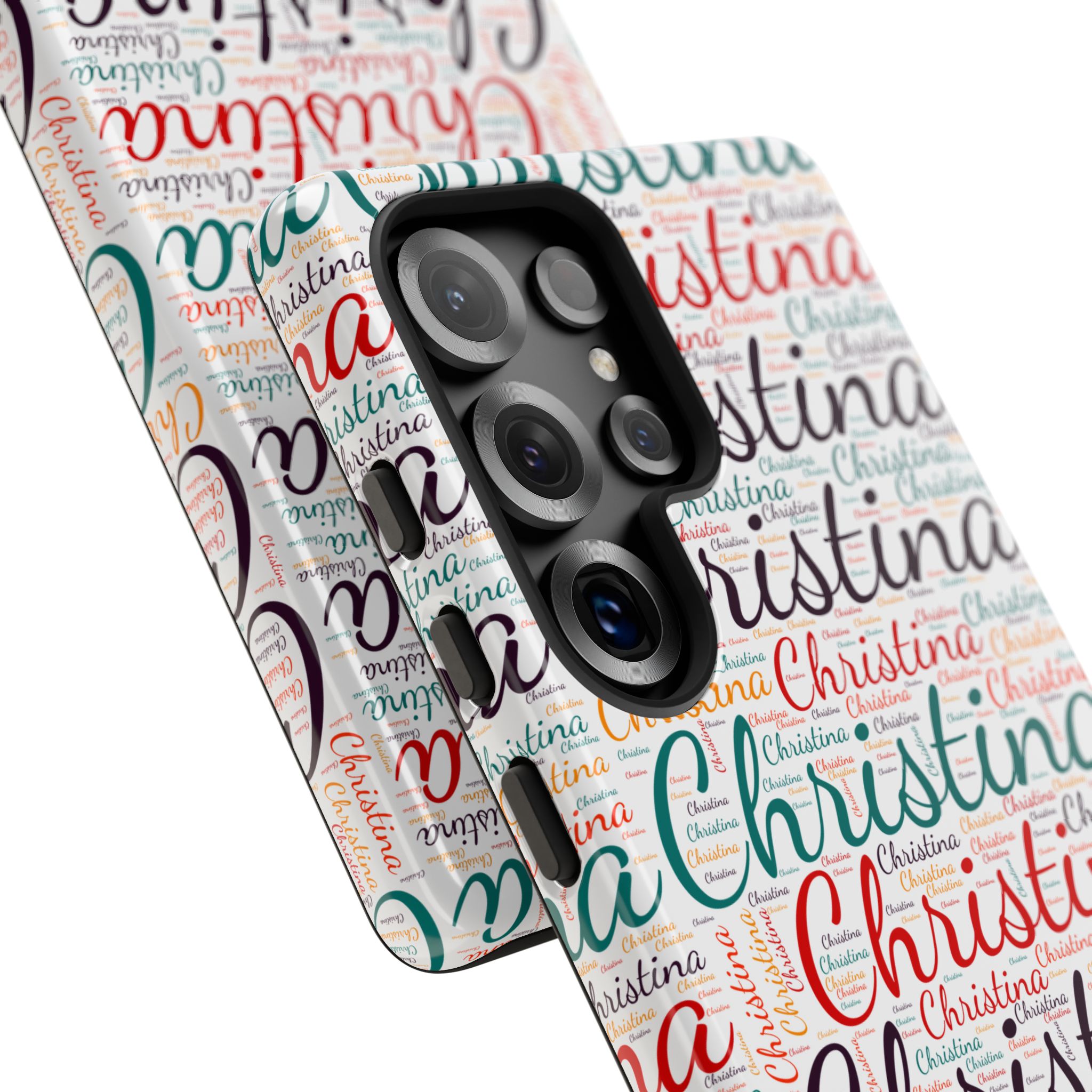 Personalized Script Name Design, Multi-Color : Tough Phone Case - Image 188