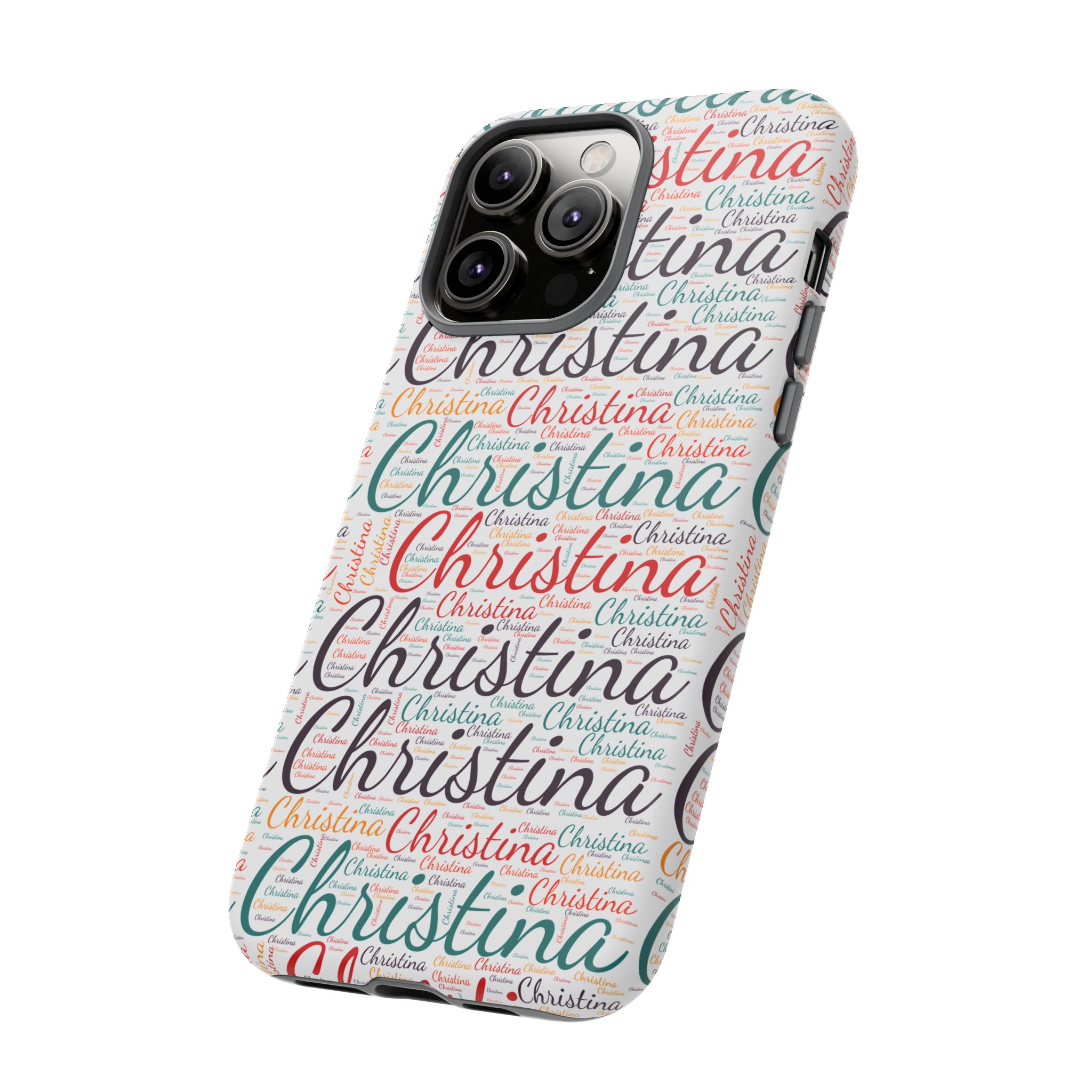 Personalized Script Name Design, Multi-Color : Tough Phone Case - Image 30