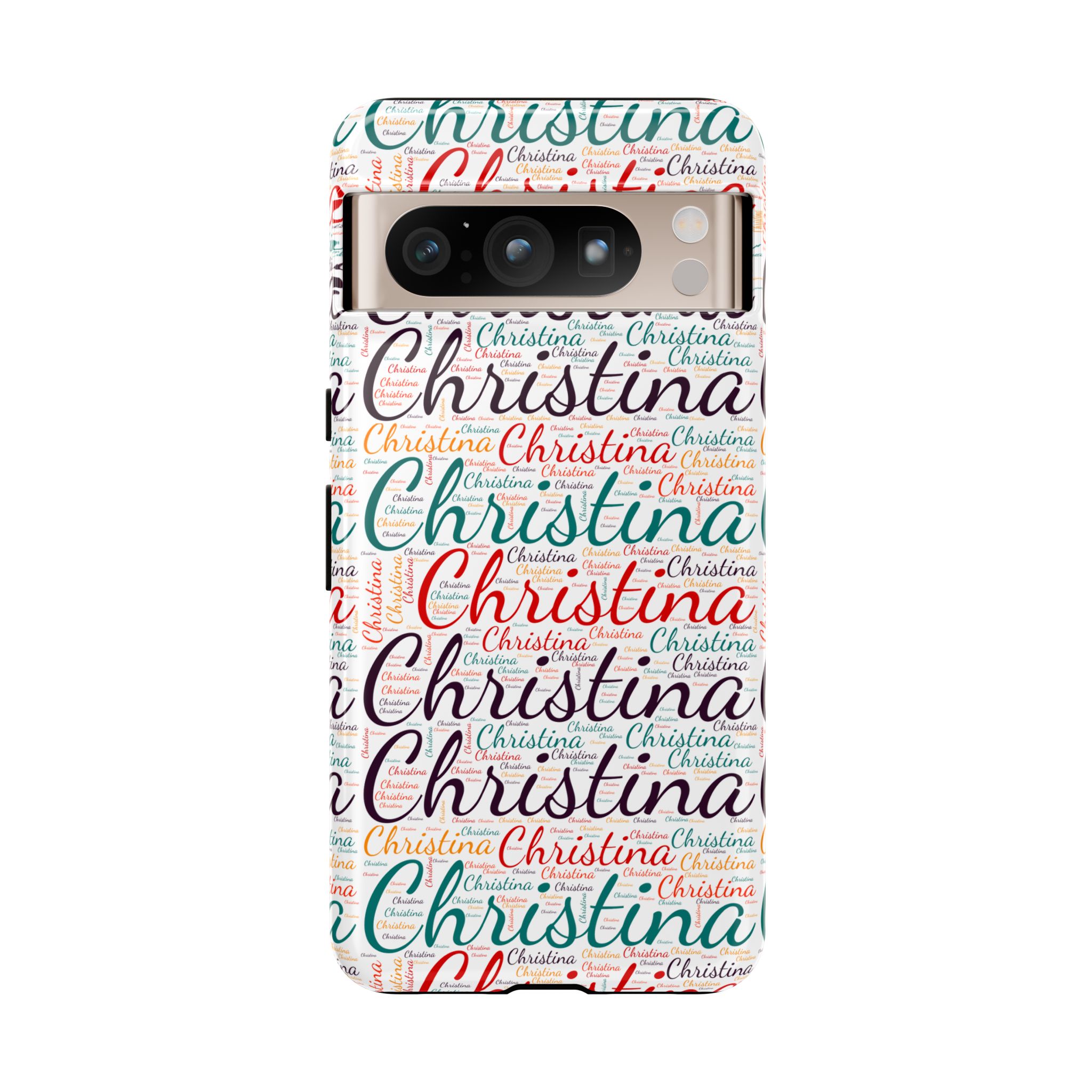 Personalized Script Name Design, Multi-Color : Tough Phone Case - Image 105