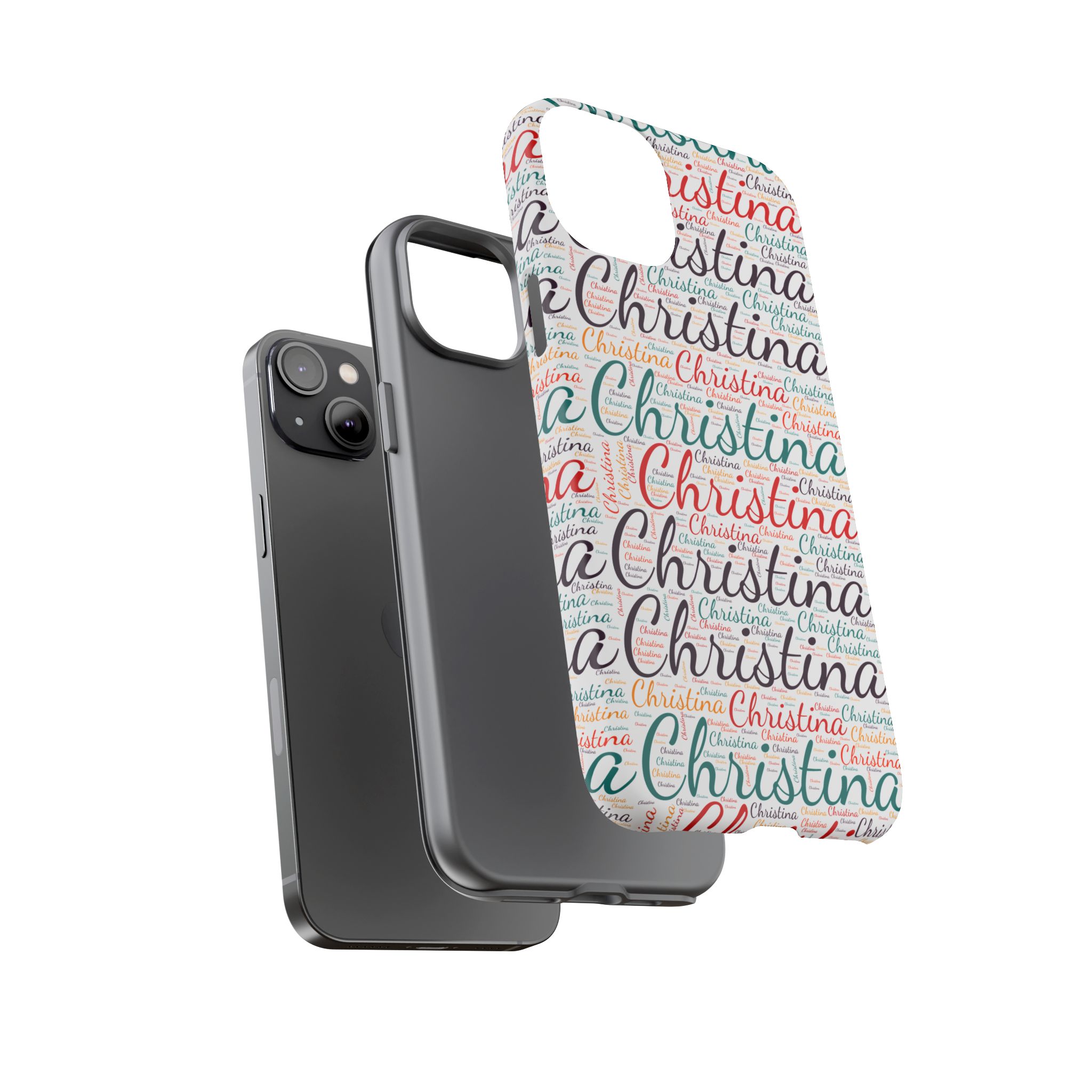 Personalized Script Name Design, Multi-Color : Tough Phone Case - Image 23