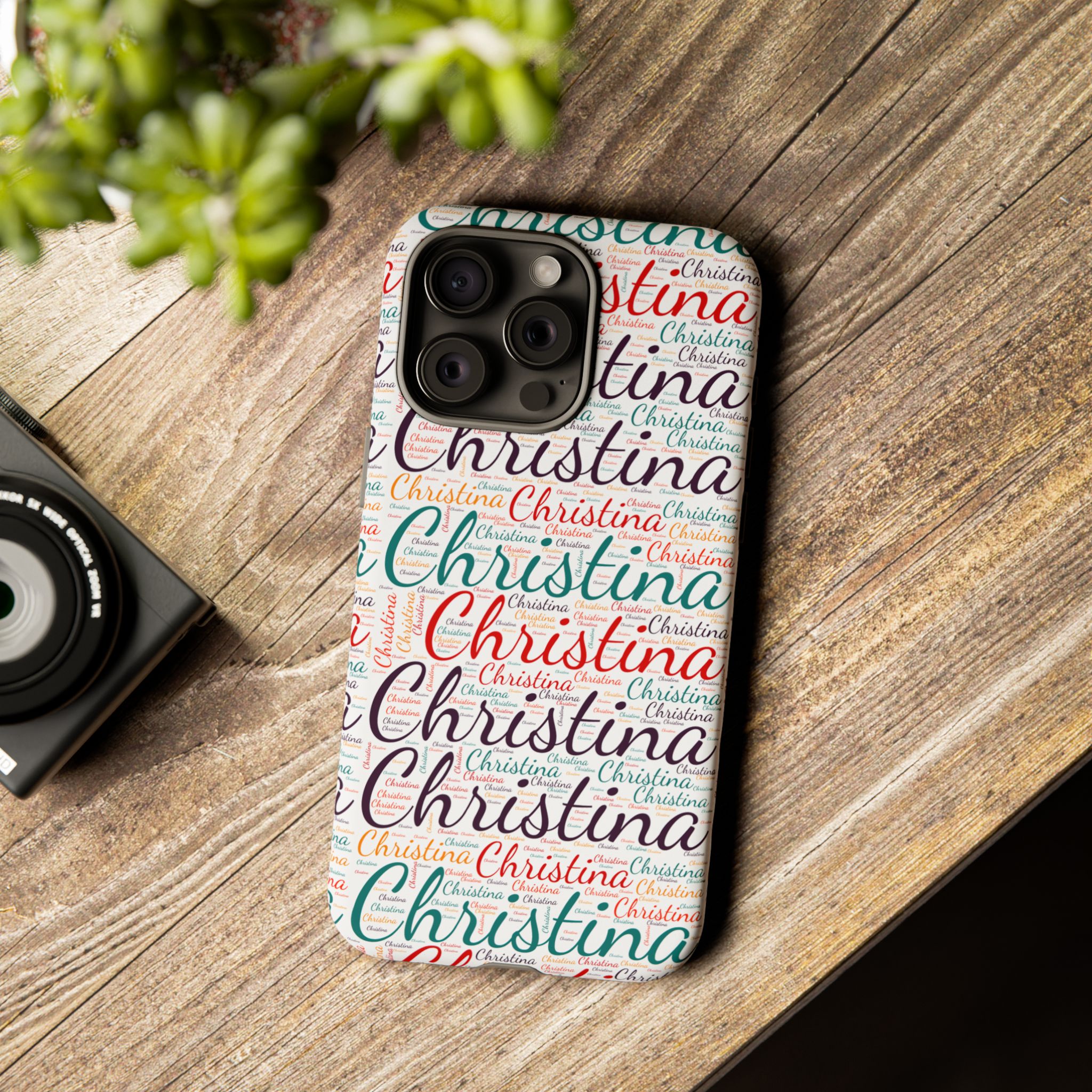 Personalized Script Name Design, Multi-Color : Tough Phone Case - Image 80