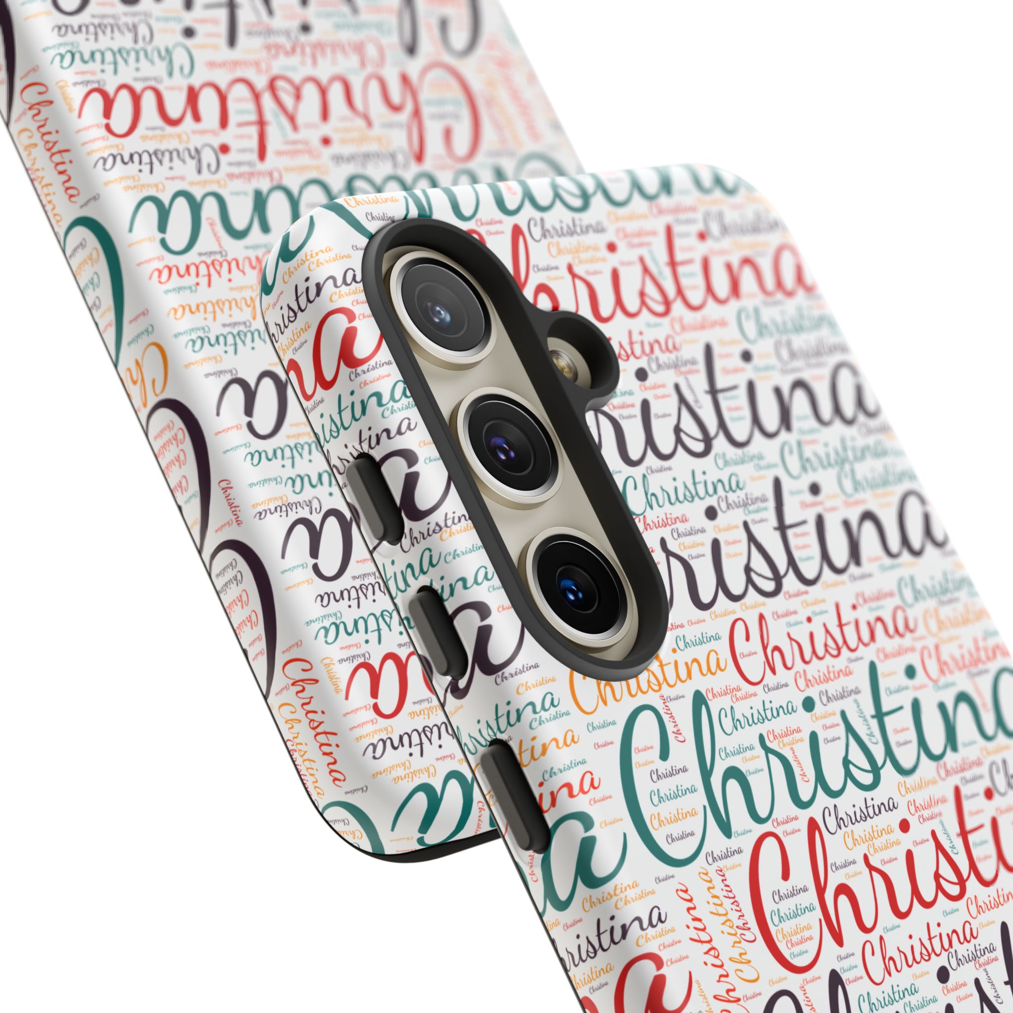 Personalized Script Name Design, Multi-Color : Tough Phone Case - Image 86