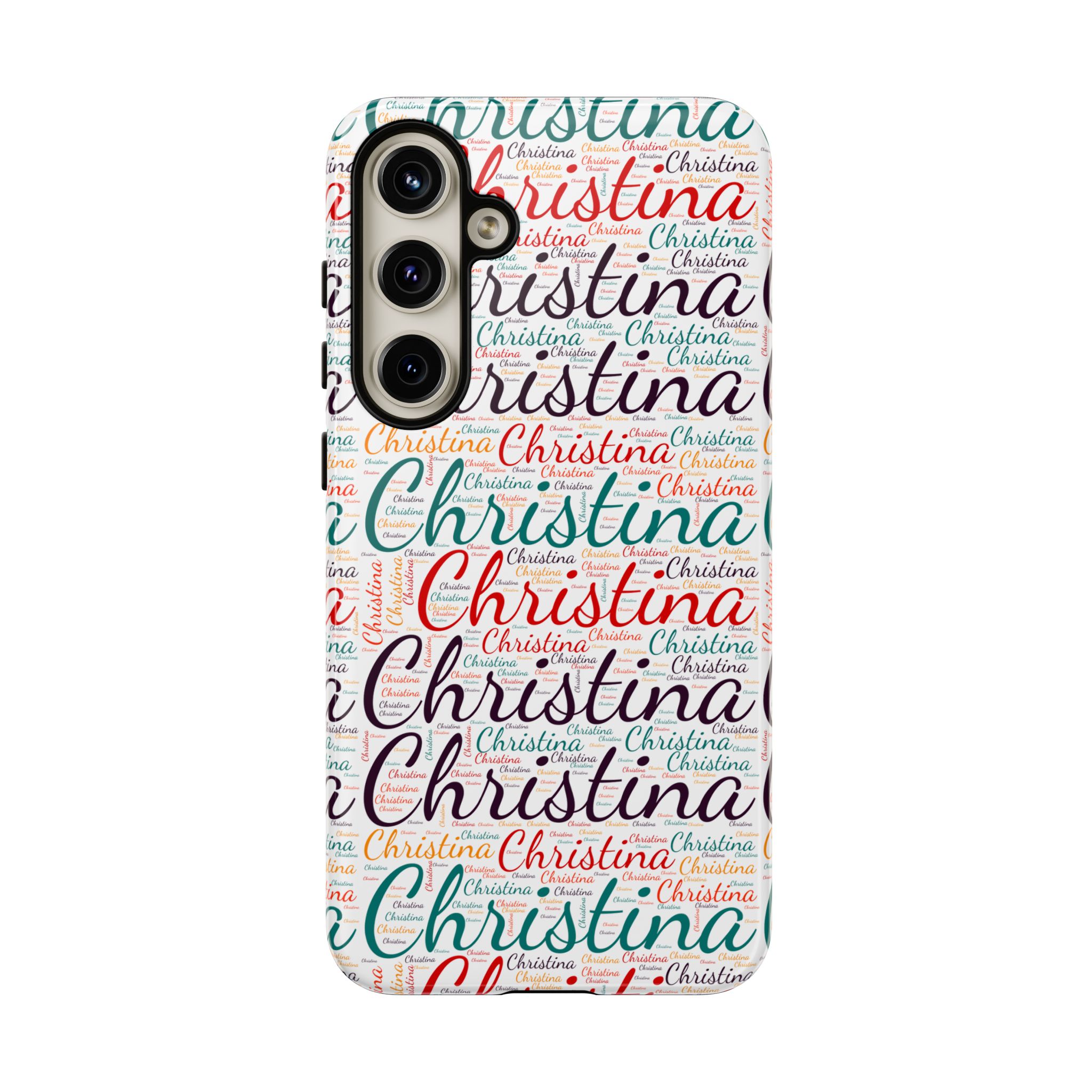 Personalized Script Name Design, Multi-Color : Tough Phone Case - Image 89