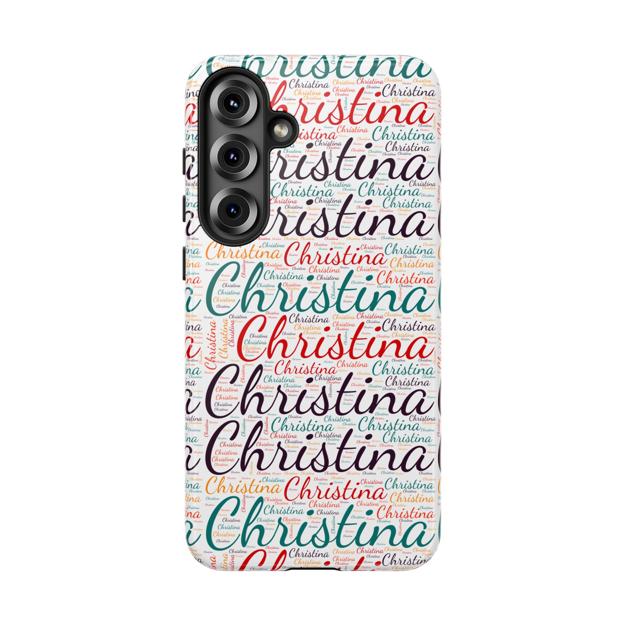 Personalized Script Name Design, Multi-Color : Tough Phone Case - Image 179