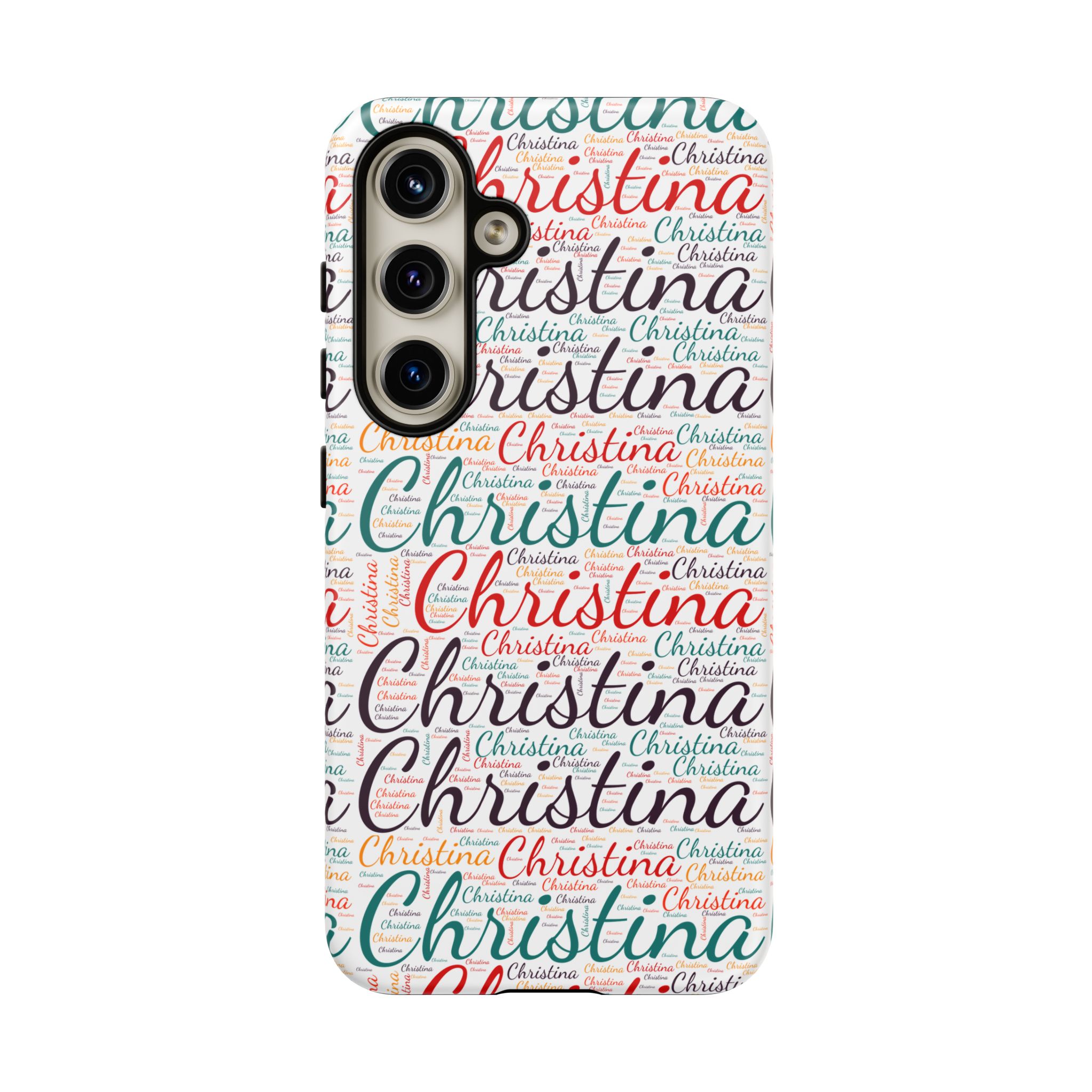 Personalized Script Name Design, Multi-Color : Tough Phone Case - Image 85
