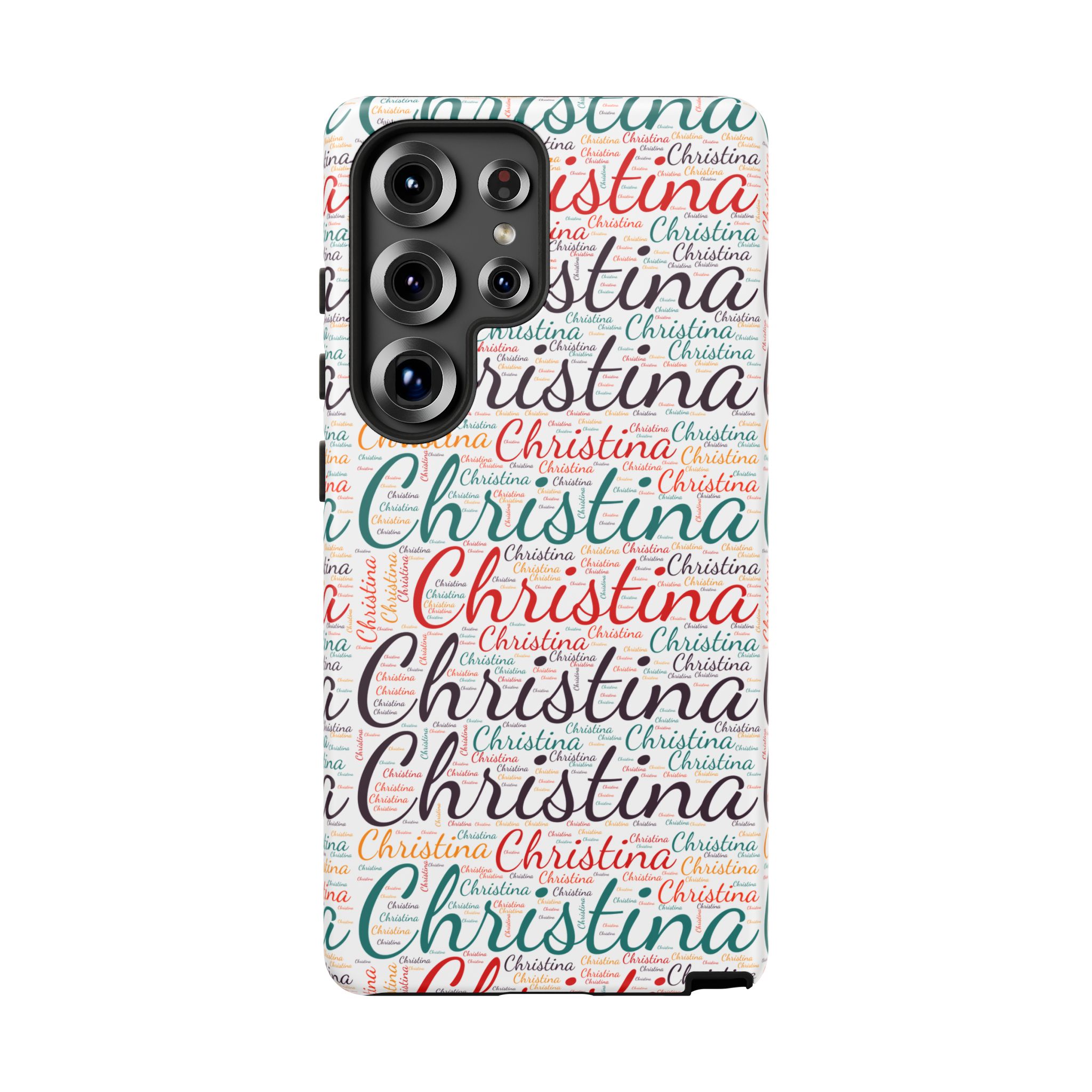 Personalized Script Name Design, Multi-Color : Tough Phone Case - Image 191