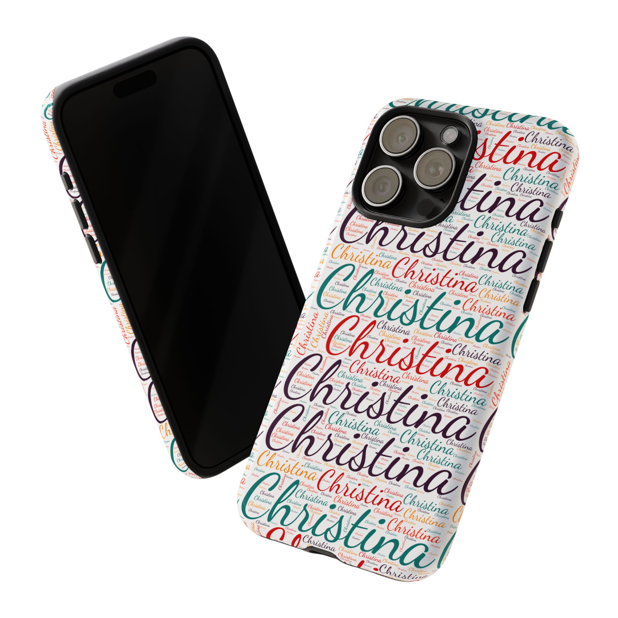 Personalized Script Name Design, Multi-Color : Tough Phone Case - Image 76