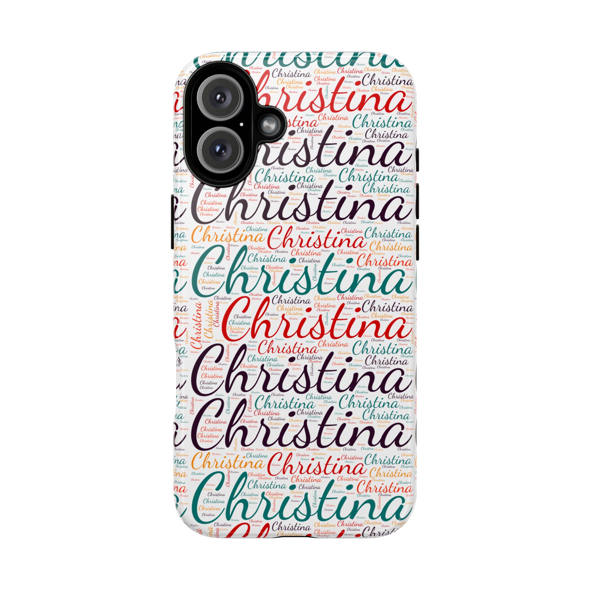 Personalized Script Name Design, Multi-Color : Tough Phone Case - Image 129