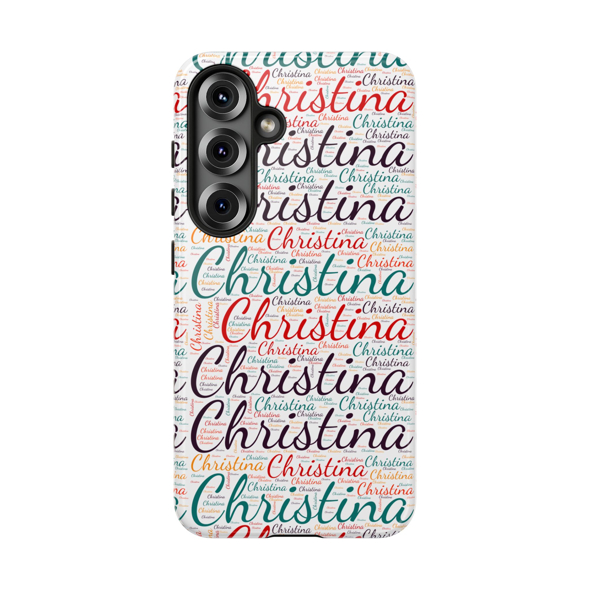 Personalized Script Name Design, Multi-Color : Tough Phone Case - Image 171