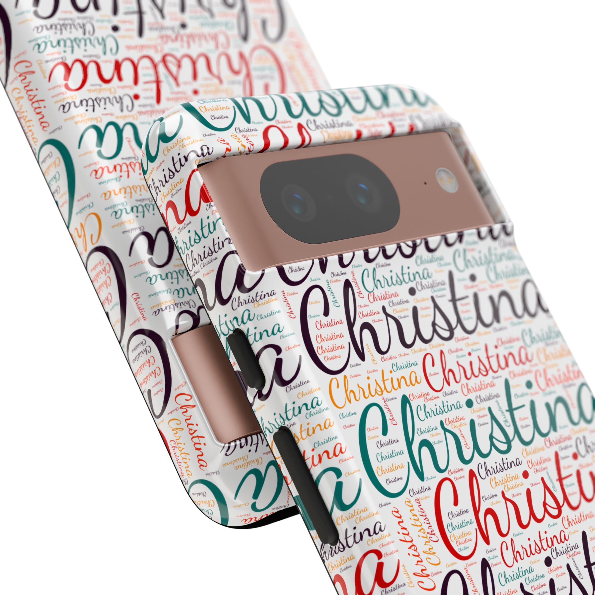 Personalized Script Name Design, Multi-Color : Tough Phone Case - Image 114