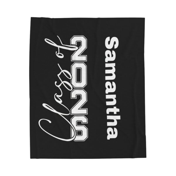 Copy of Class of 2026 Blanket | Velveteen Plush Blanket