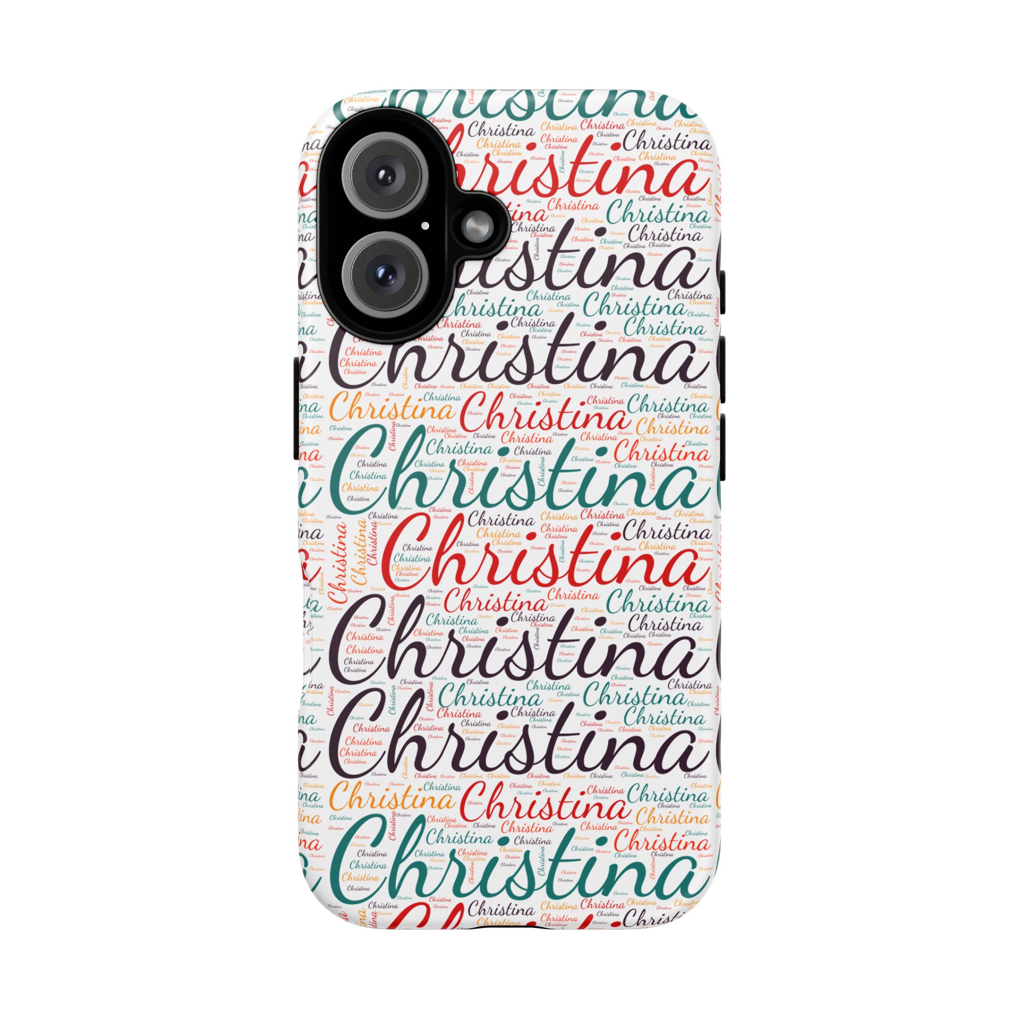 Personalized Script Name Design, Multi-Color : Tough Phone Case - Image 125