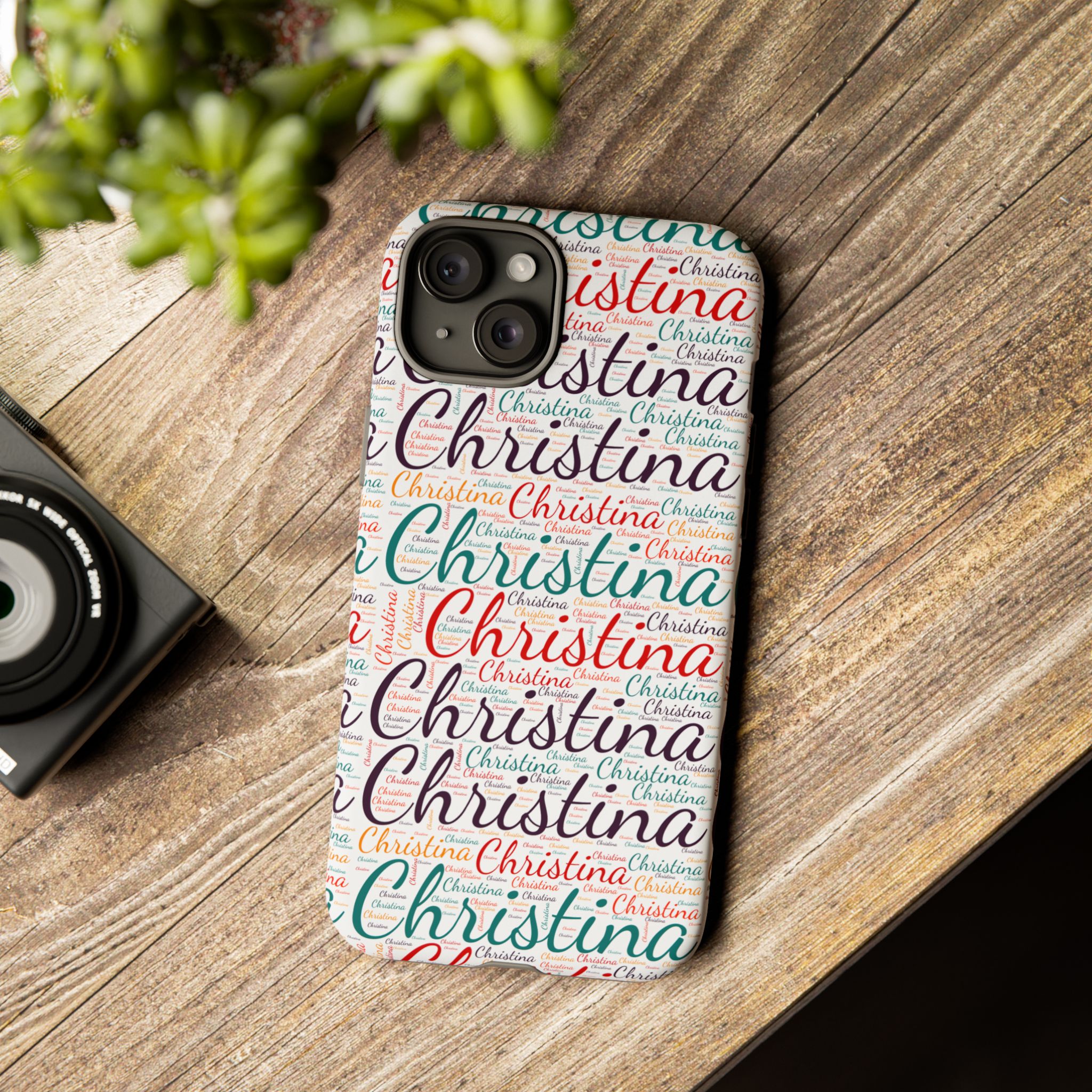 Personalized Script Name Design, Multi-Color : Tough Phone Case - Image 68