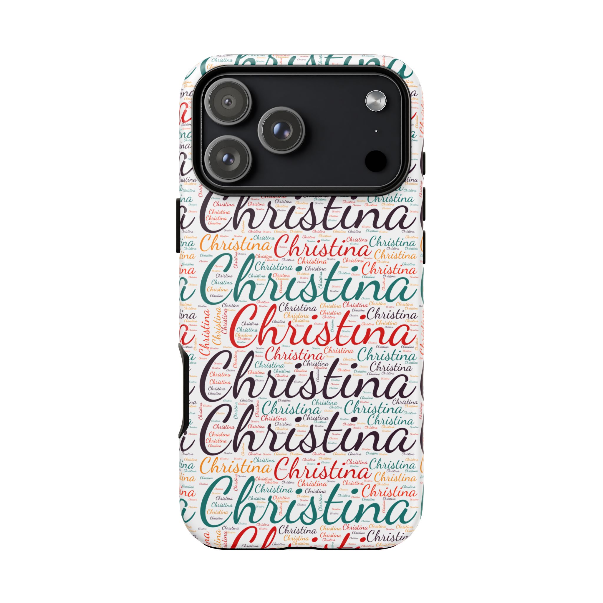 Personalized Script Name Design, Multi-Color : Tough Phone Case - Image 202