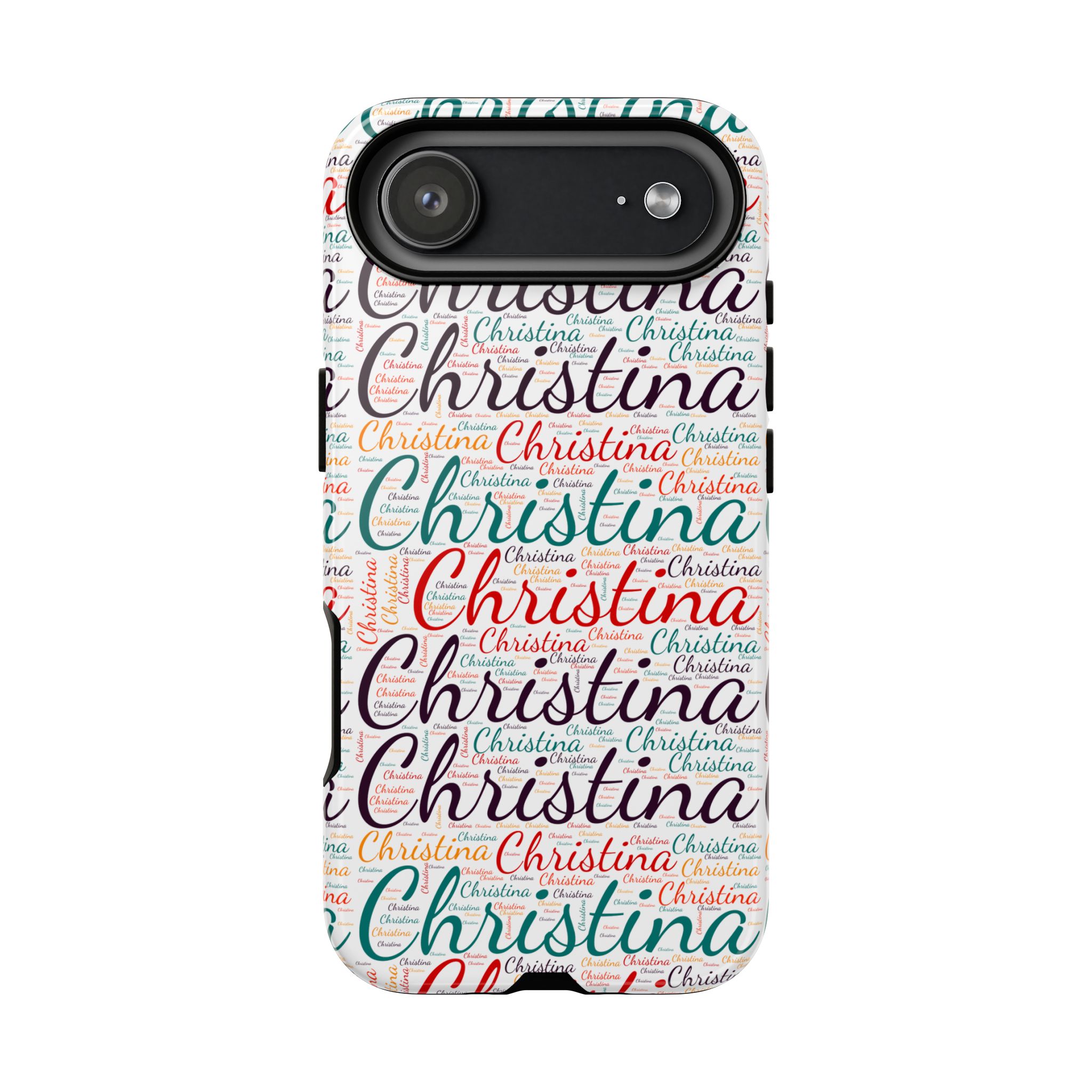 Personalized Script Name Design, Multi-Color : Tough Phone Case - Image 197