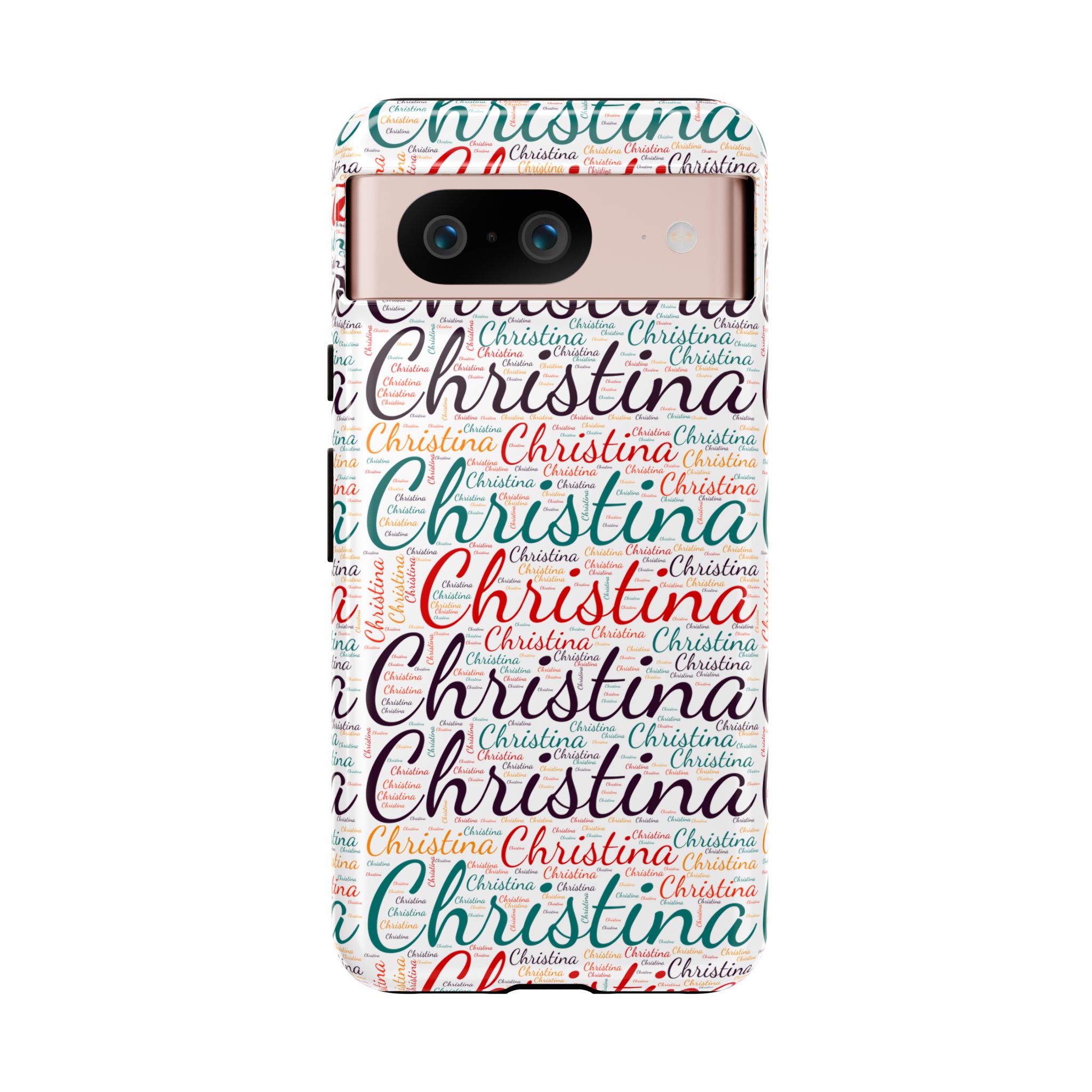 Personalized Script Name Design, Multi-Color : Tough Phone Case - Image 113