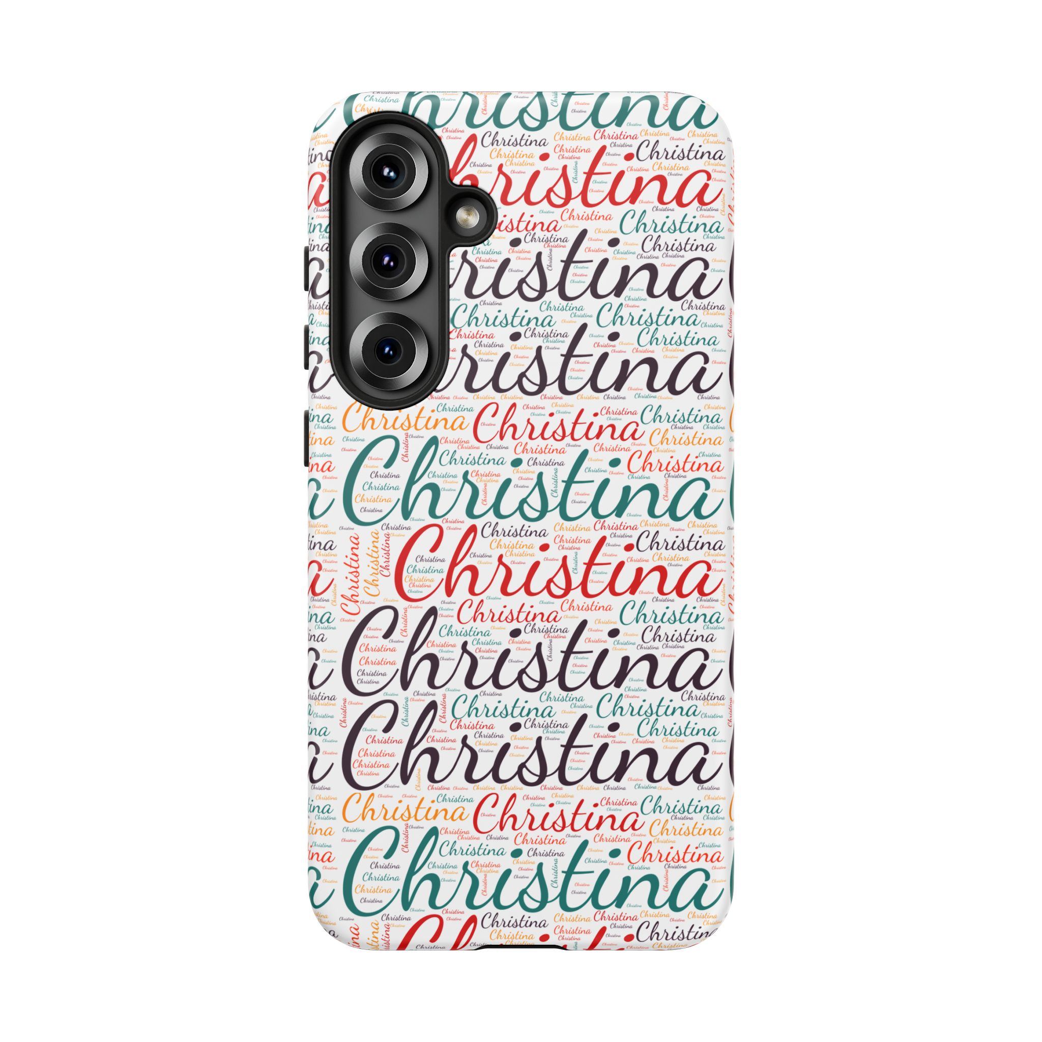 Personalized Script Name Design, Multi-Color : Tough Phone Case - Image 183