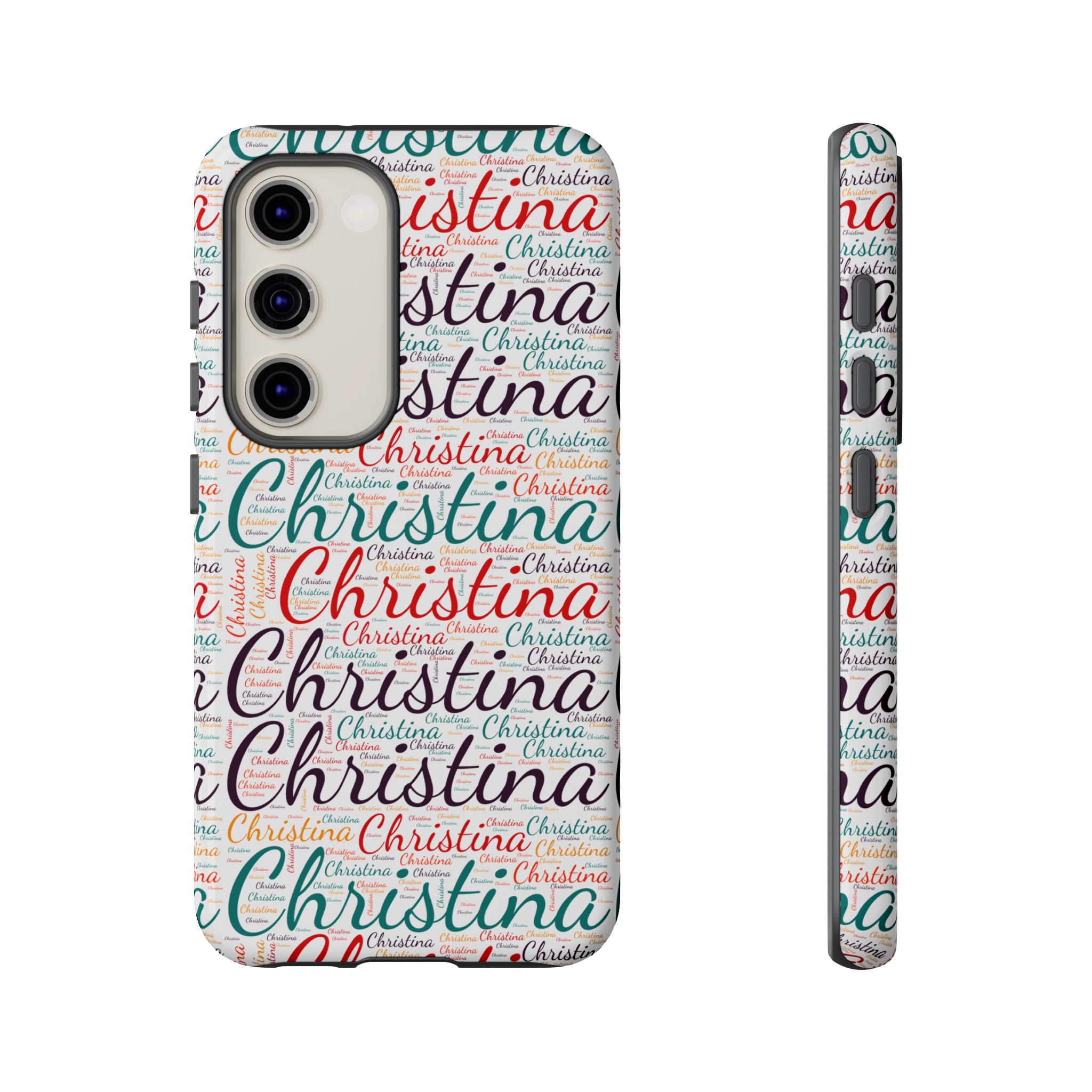 Personalized Script Name Design, Multi-Color : Tough Phone Case - Image 33