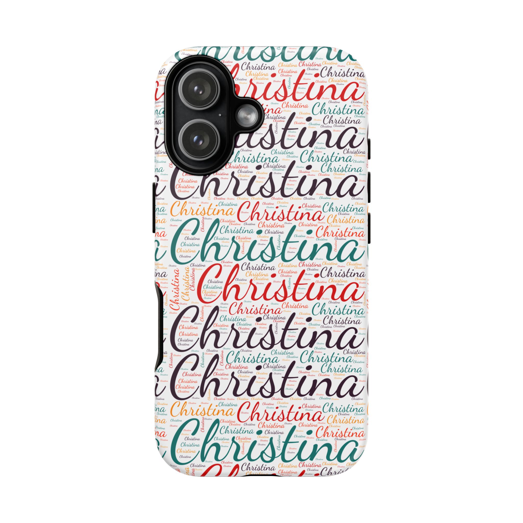 Personalized Script Name Design, Multi-Color : Tough Phone Case - Image 196