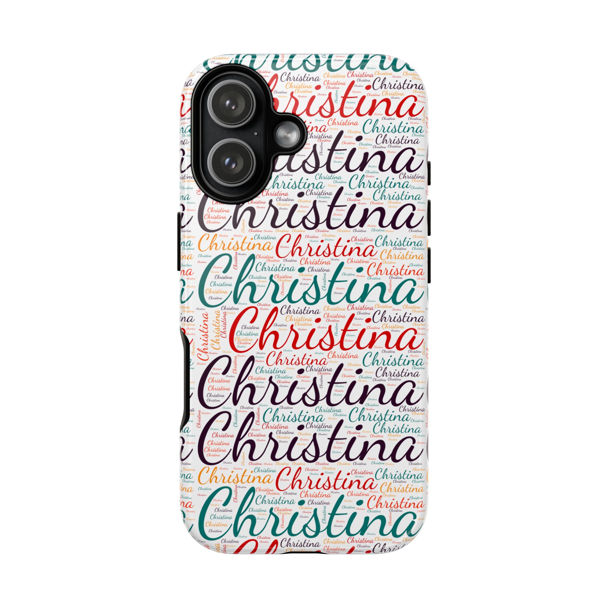 Personalized Script Name Design, Multi-Color : Tough Phone Case - Image 195