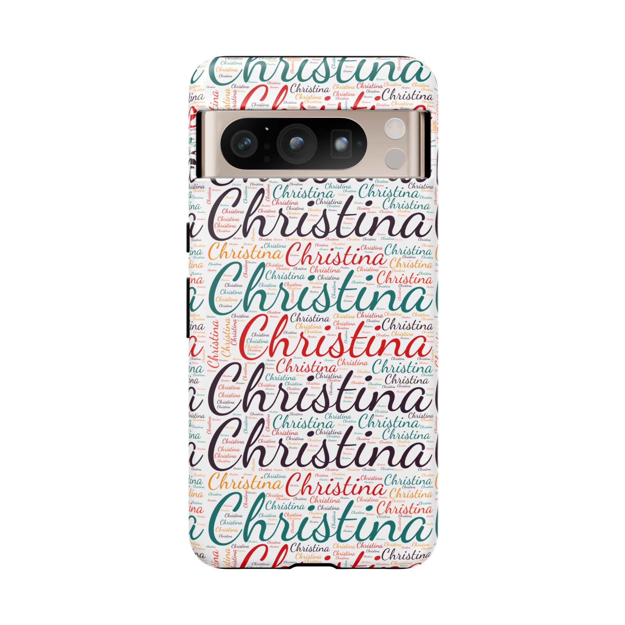 Personalized Script Name Design, Multi-Color : Tough Phone Case - Image 109