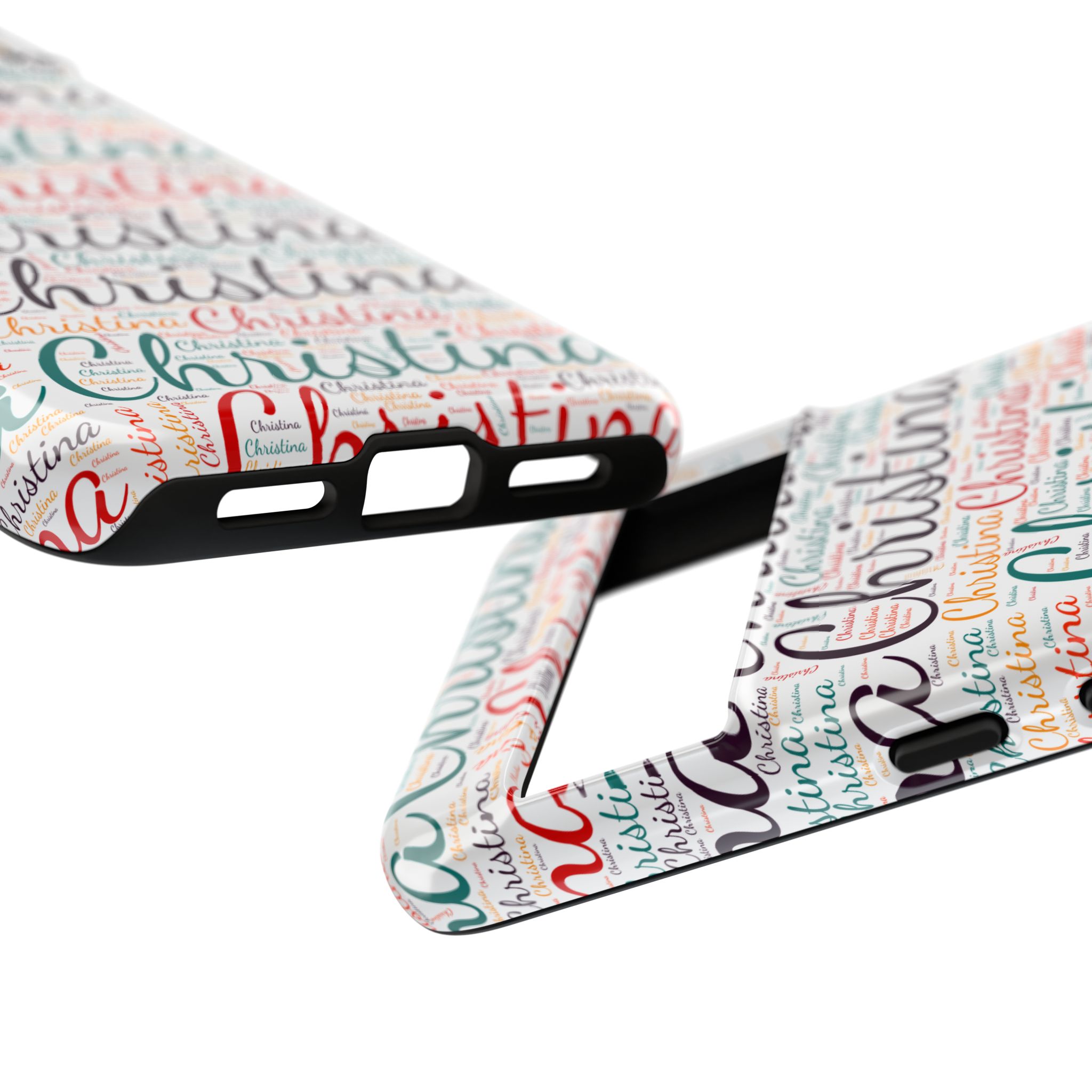 Personalized Script Name Design, Multi-Color : Tough Phone Case - Image 111