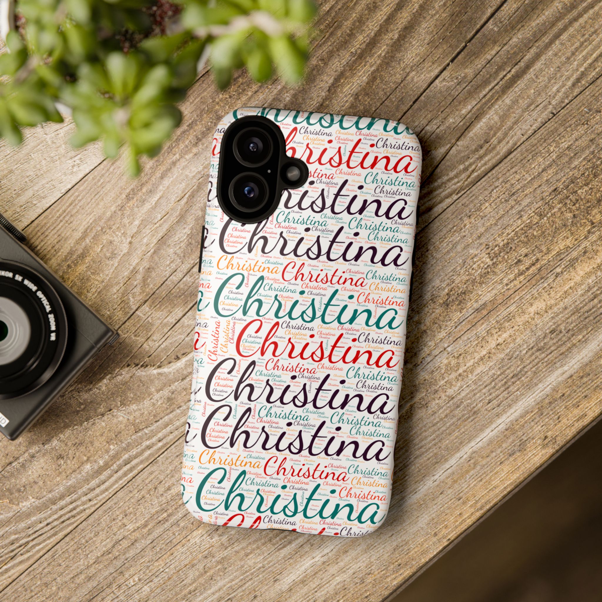Personalized Script Name Design, Multi-Color : Tough Phone Case - Image 132