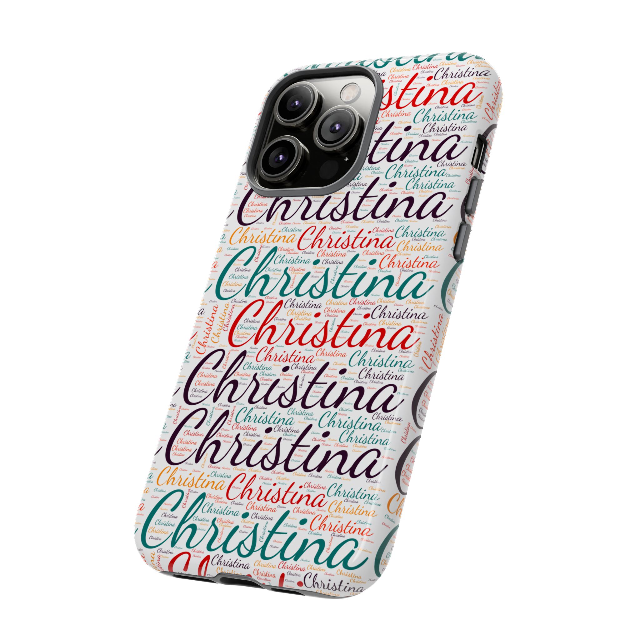 Personalized Script Name Design, Multi-Color : Tough Phone Case - Image 26