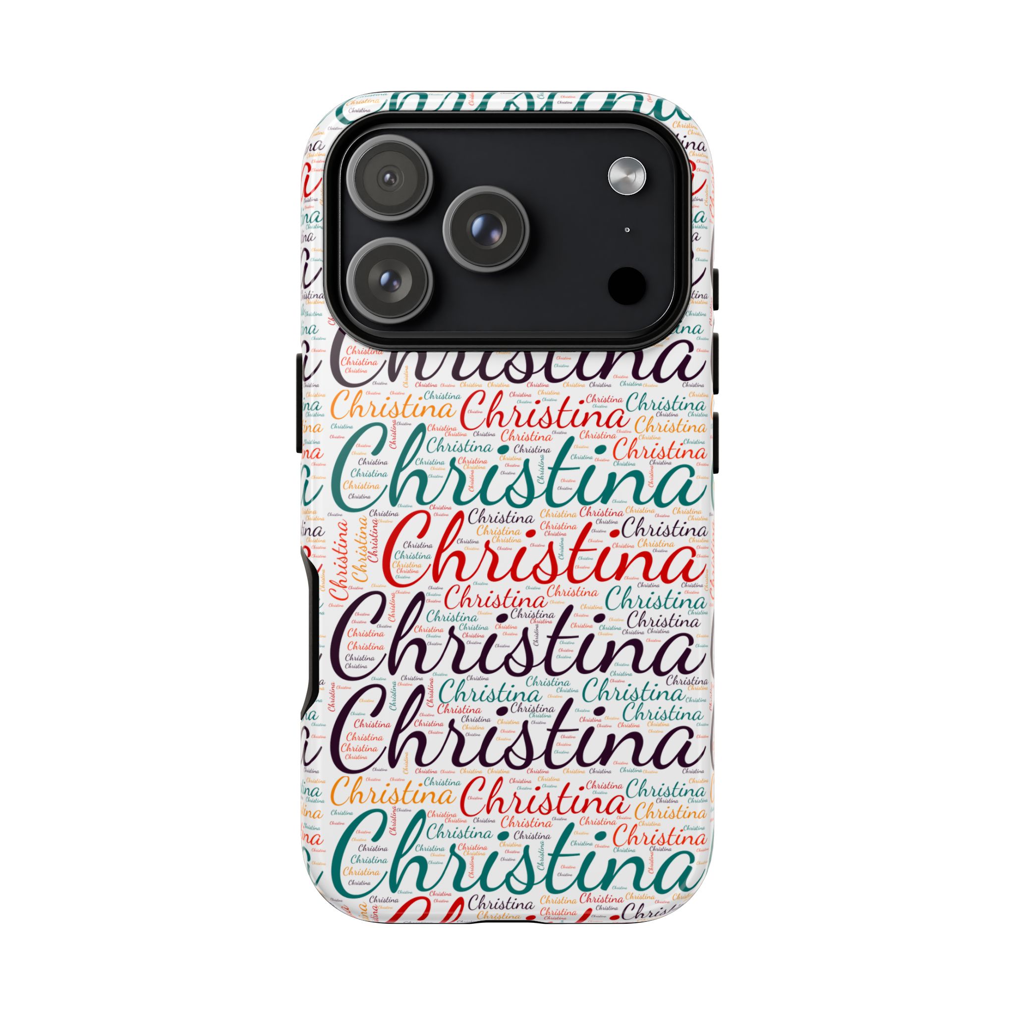 Personalized Script Name Design, Multi-Color : Tough Phone Case - Image 199