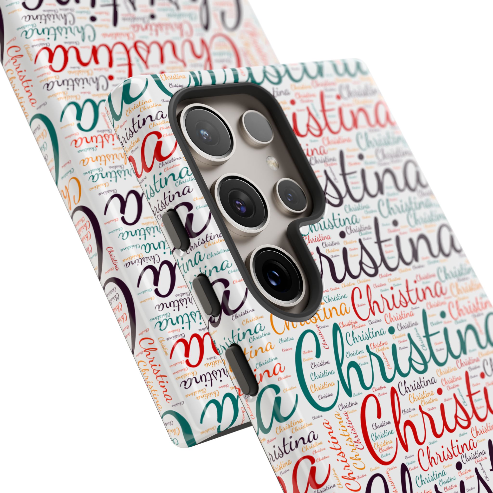 Personalized Script Name Design, Multi-Color : Tough Phone Case - Image 98