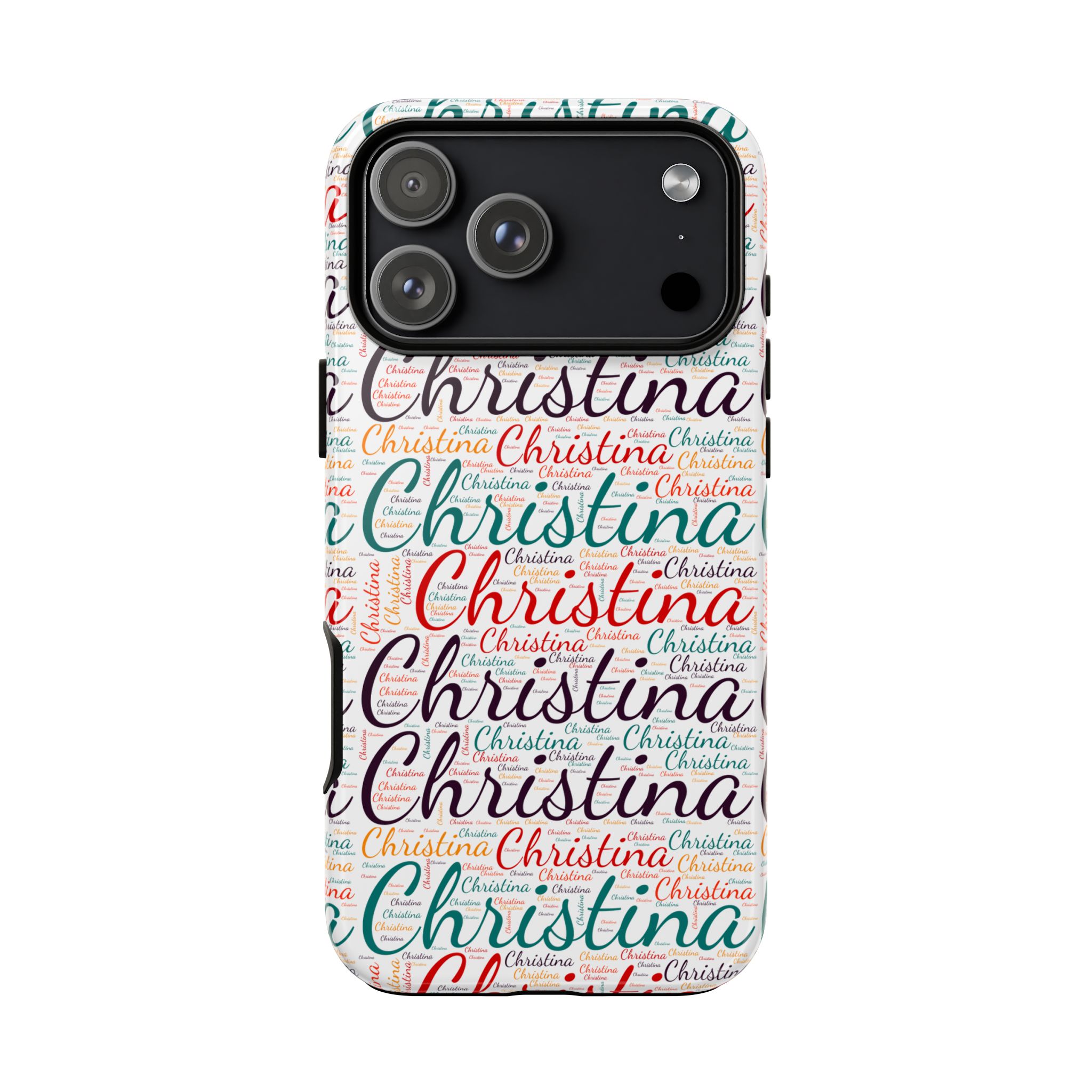 Personalized Script Name Design, Multi-Color : Tough Phone Case - Image 201
