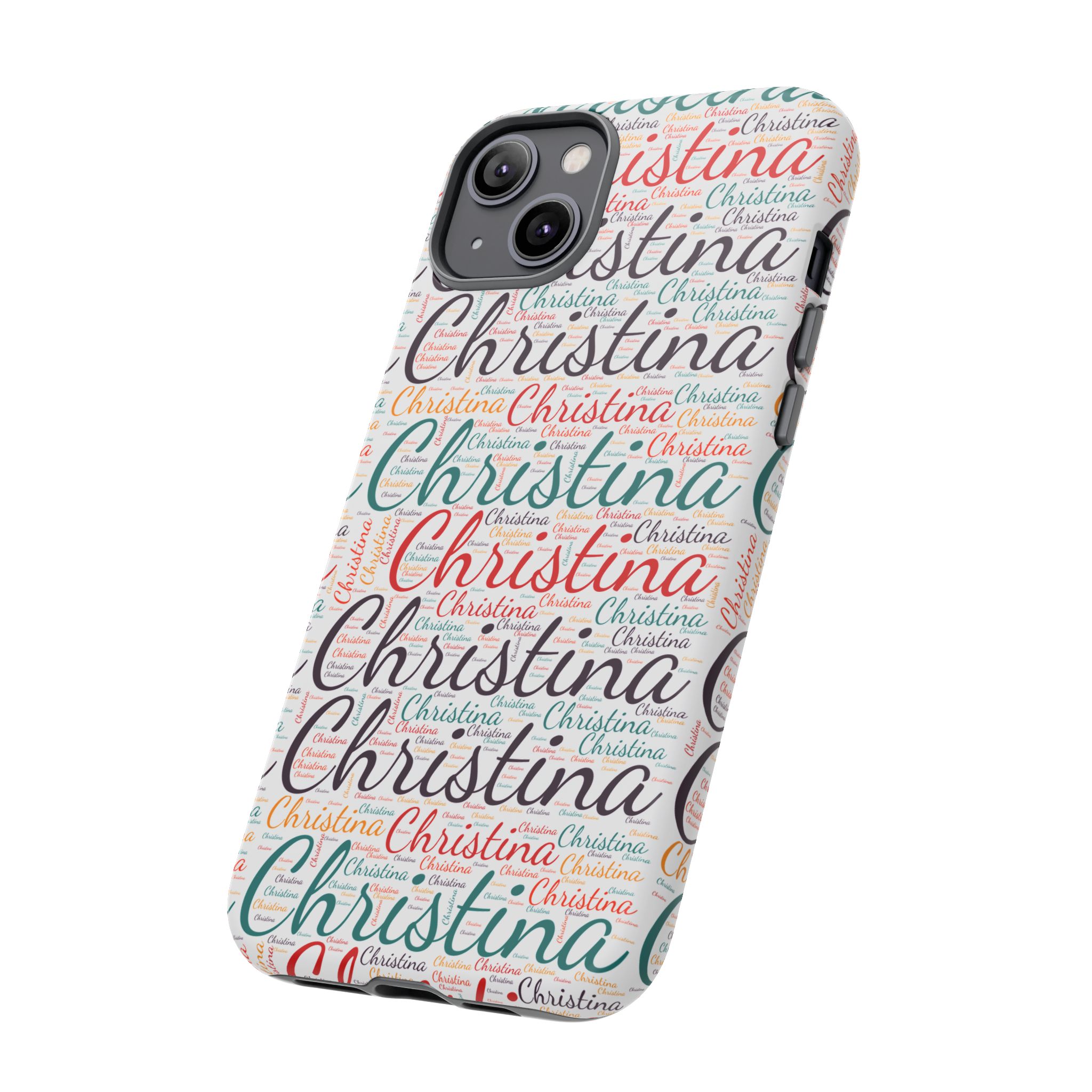 Personalized Script Name Design, Multi-Color : Tough Phone Case - Image 22