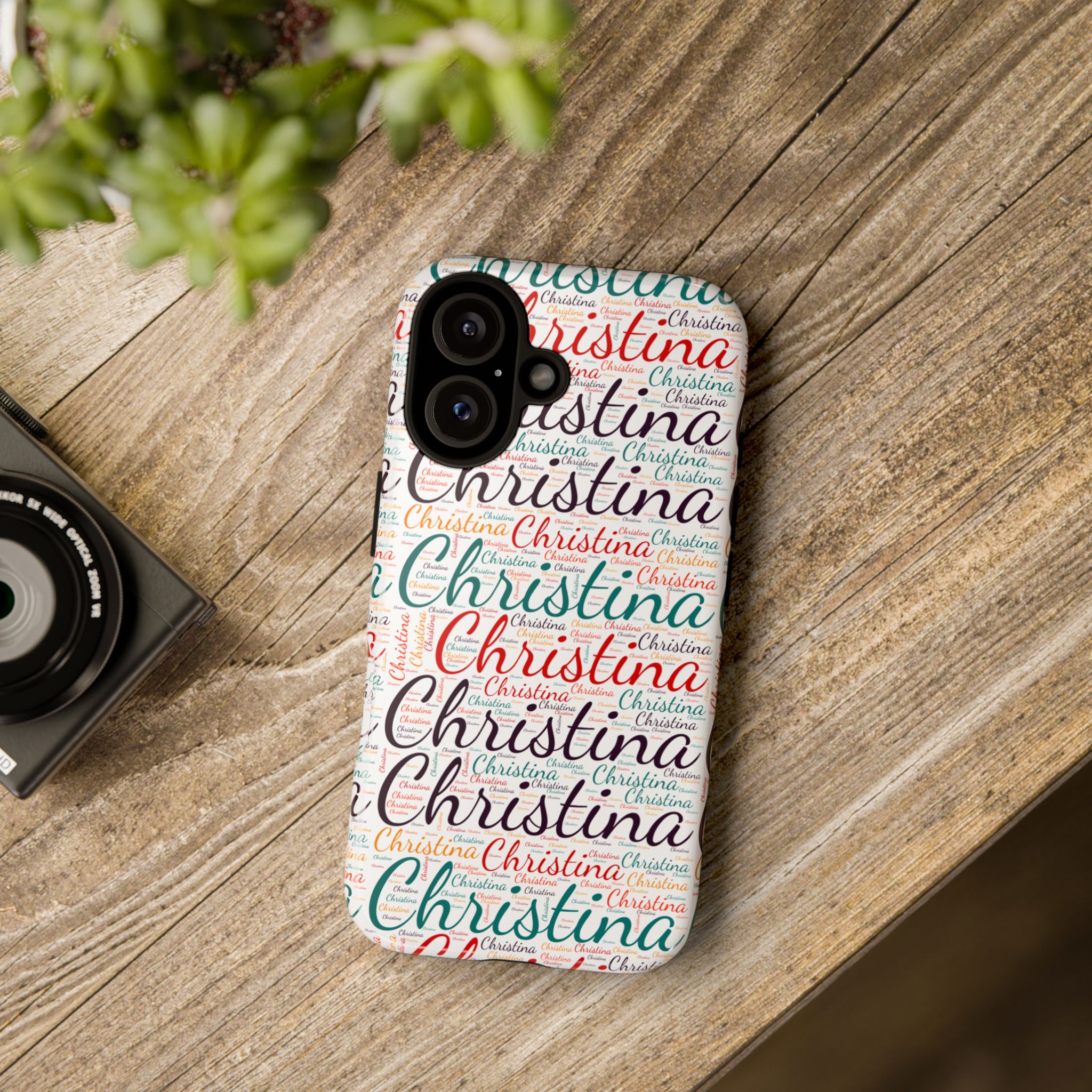 Personalized Script Name Design, Multi-Color : Tough Phone Case - Image 124