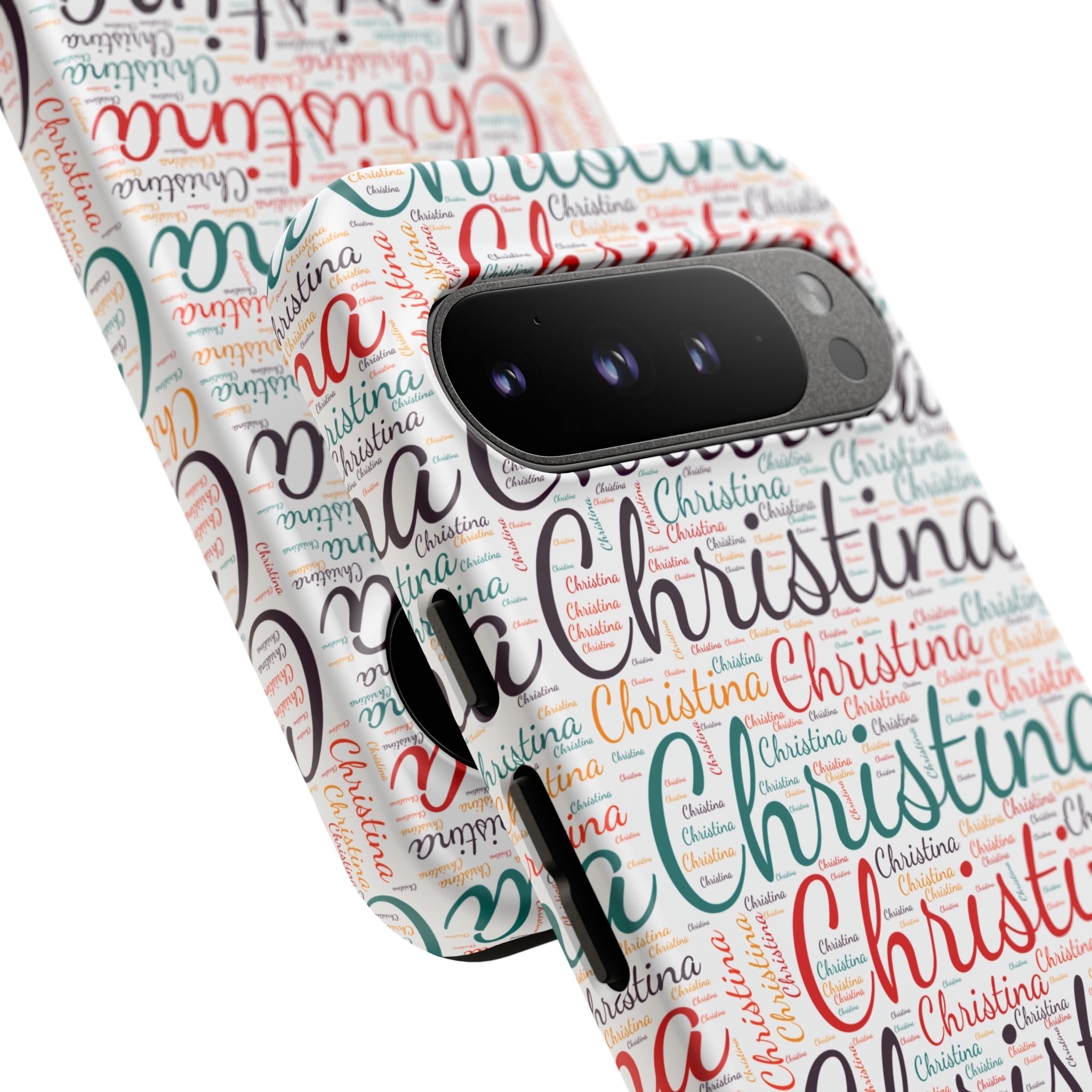 Personalized Script Name Design, Multi-Color : Tough Phone Case - Image 169
