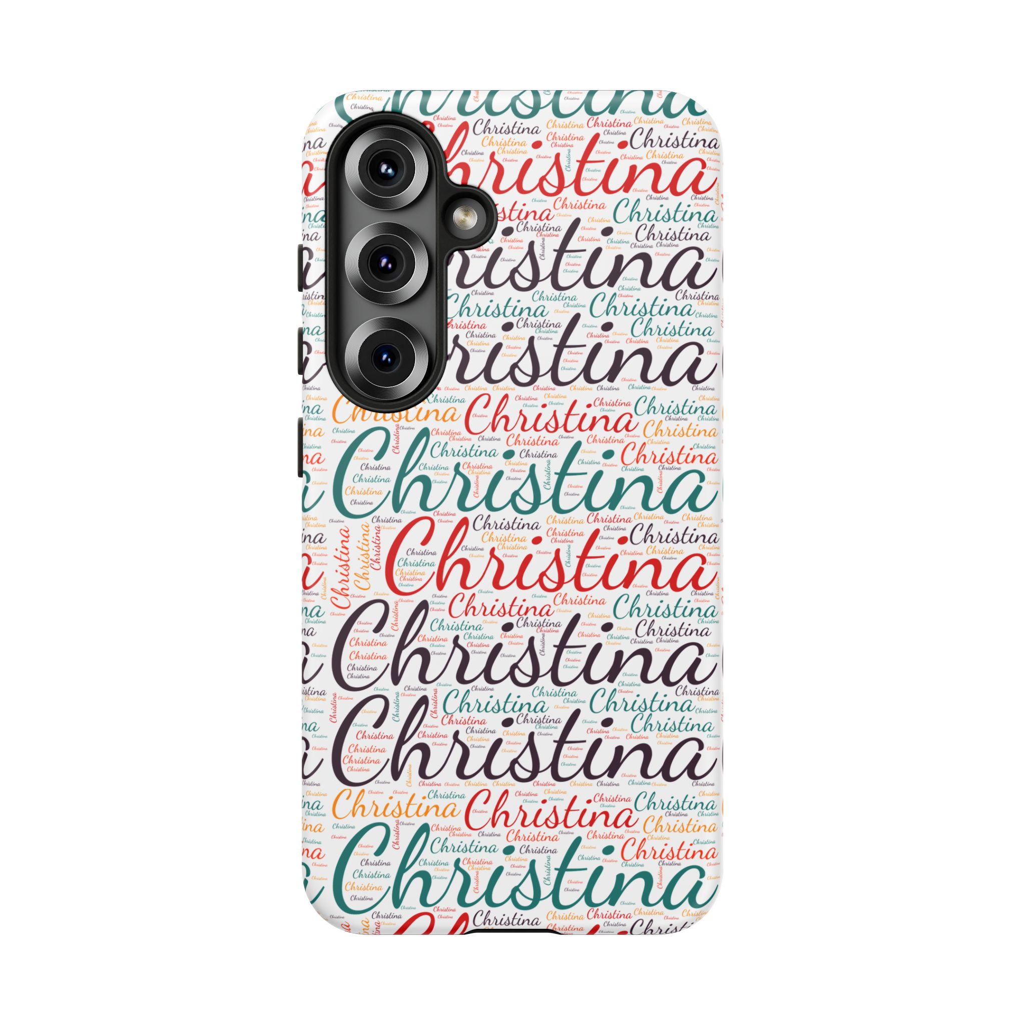 Personalized Script Name Design, Multi-Color : Tough Phone Case - Image 175