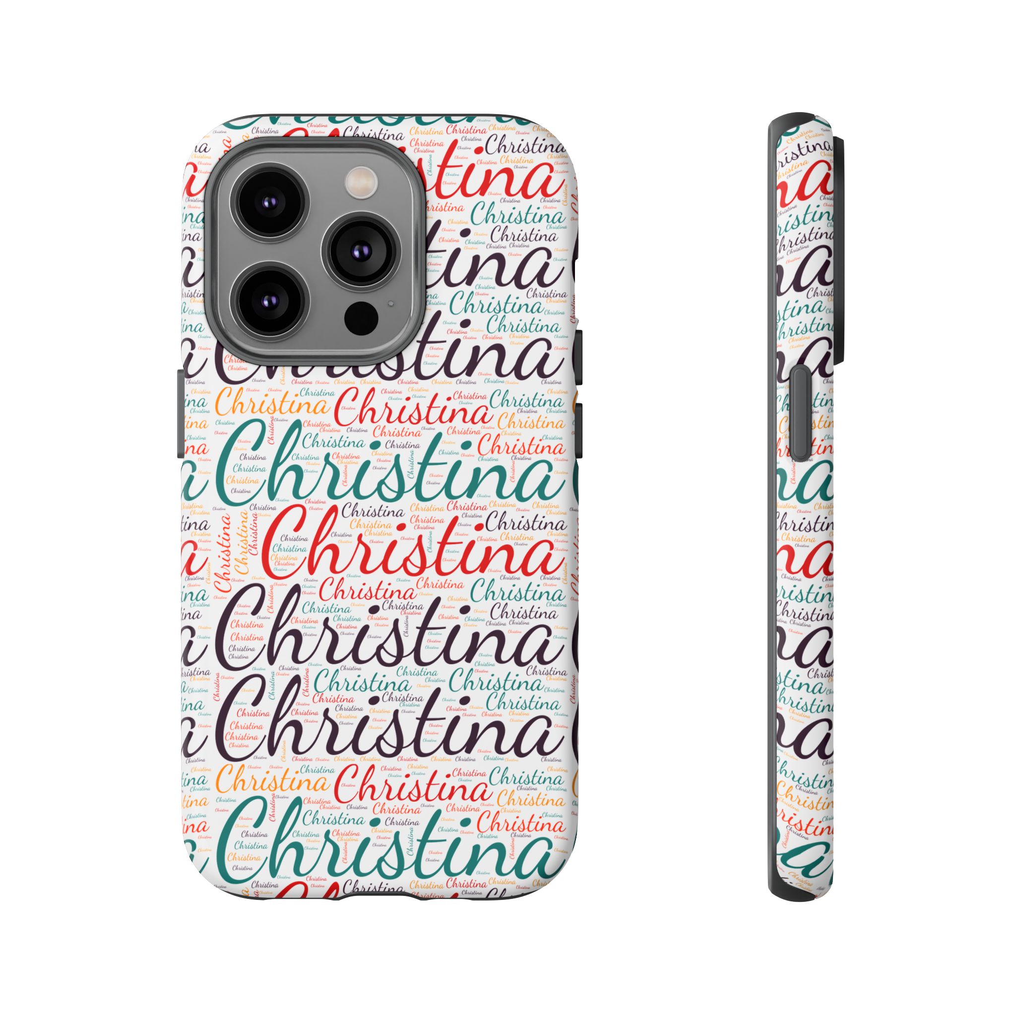 Personalized Script Name Design, Multi-Color : Tough Phone Case - Image 13