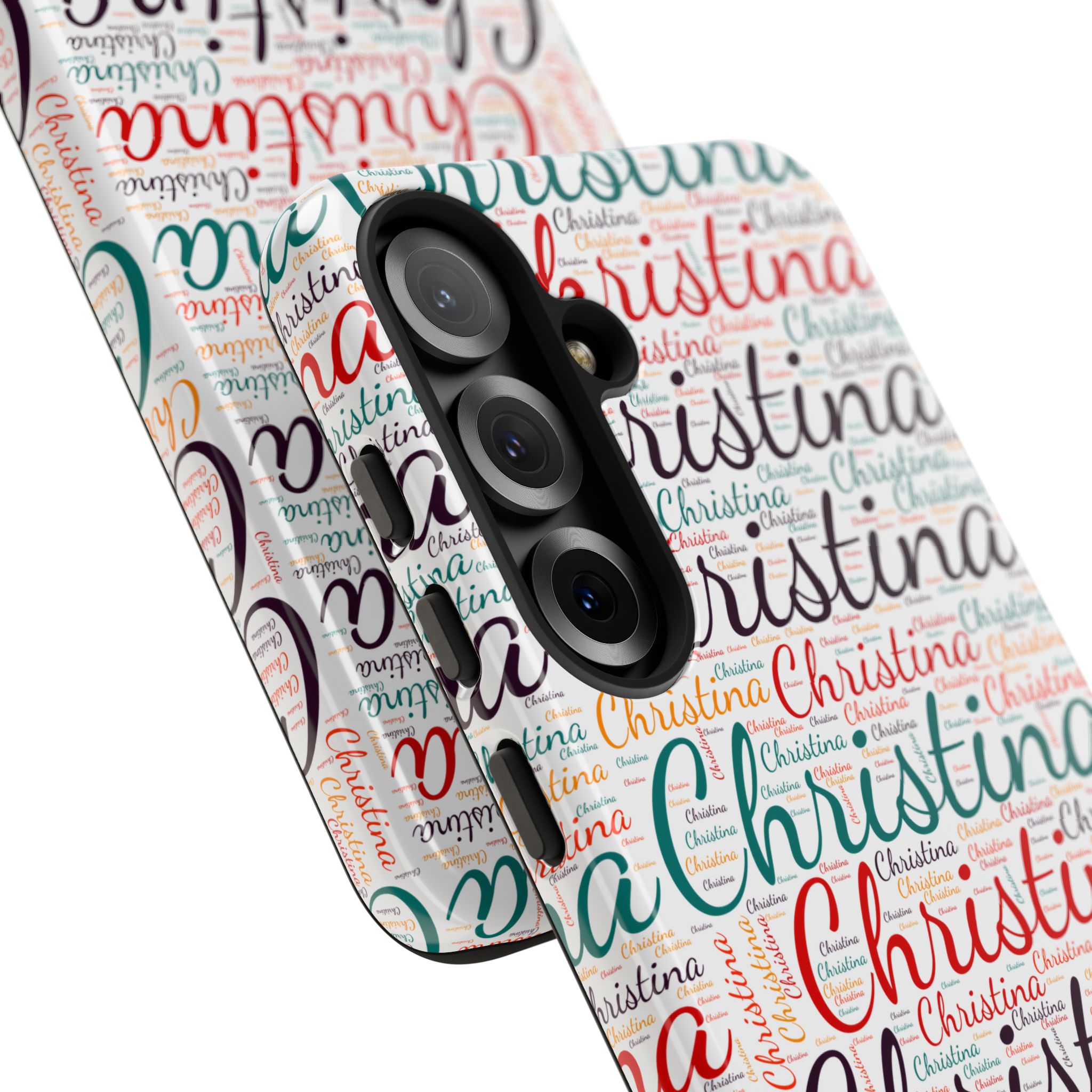 Personalized Script Name Design, Multi-Color : Tough Phone Case - Image 180