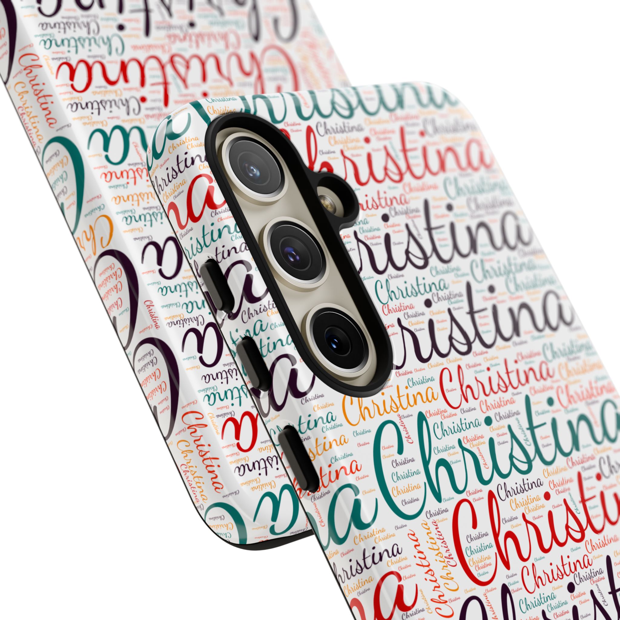Personalized Script Name Design, Multi-Color : Tough Phone Case - Image 90