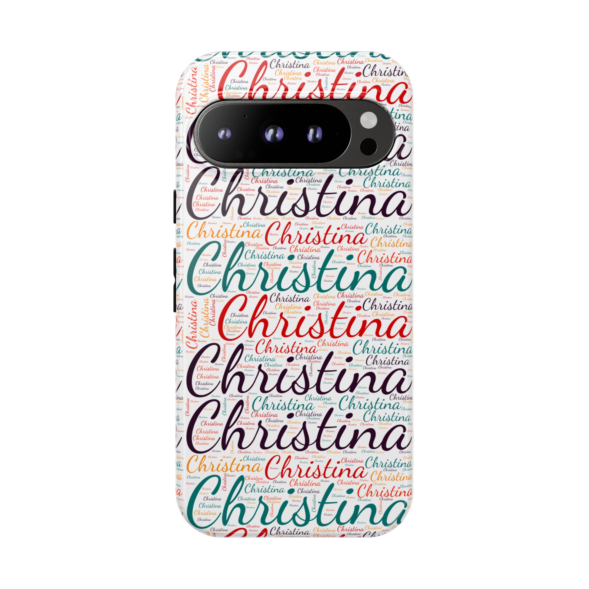 Personalized Script Name Design, Multi-Color : Tough Phone Case - Image 159
