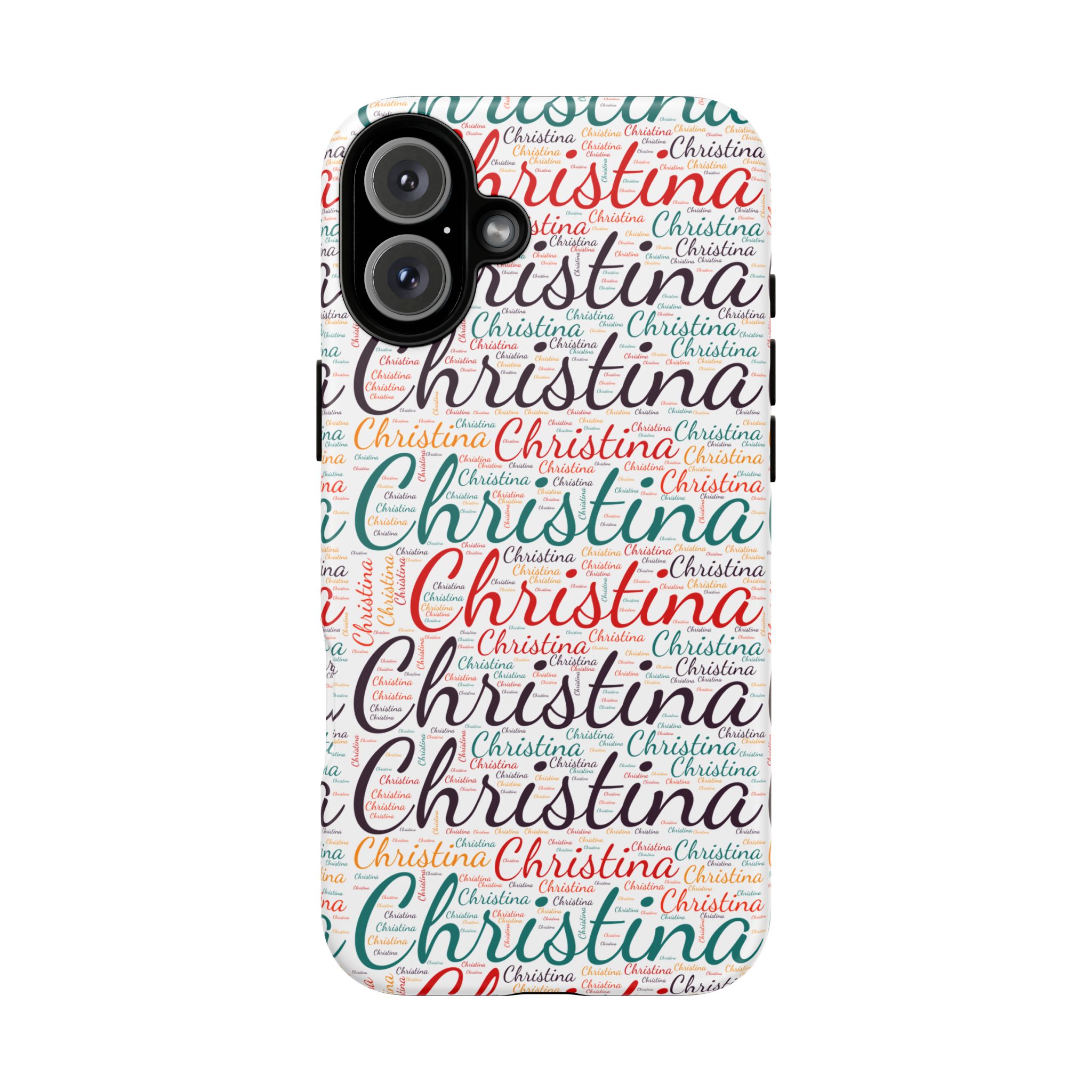 Personalized Script Name Design, Multi-Color : Tough Phone Case - Image 133